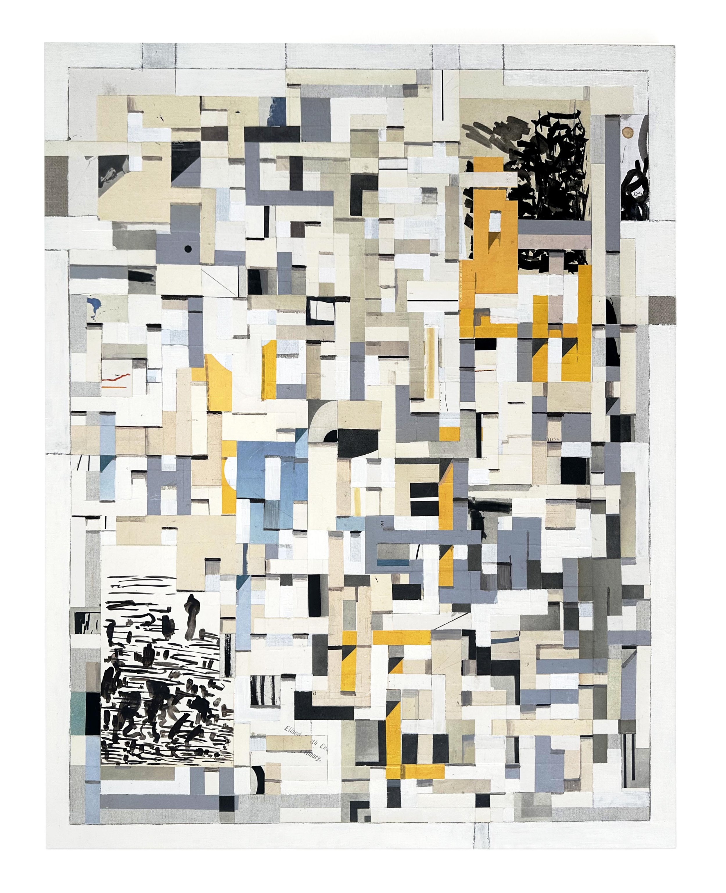 Datum 5
Collage, ink, acrylic on Canvas
50 x 70cm
2023