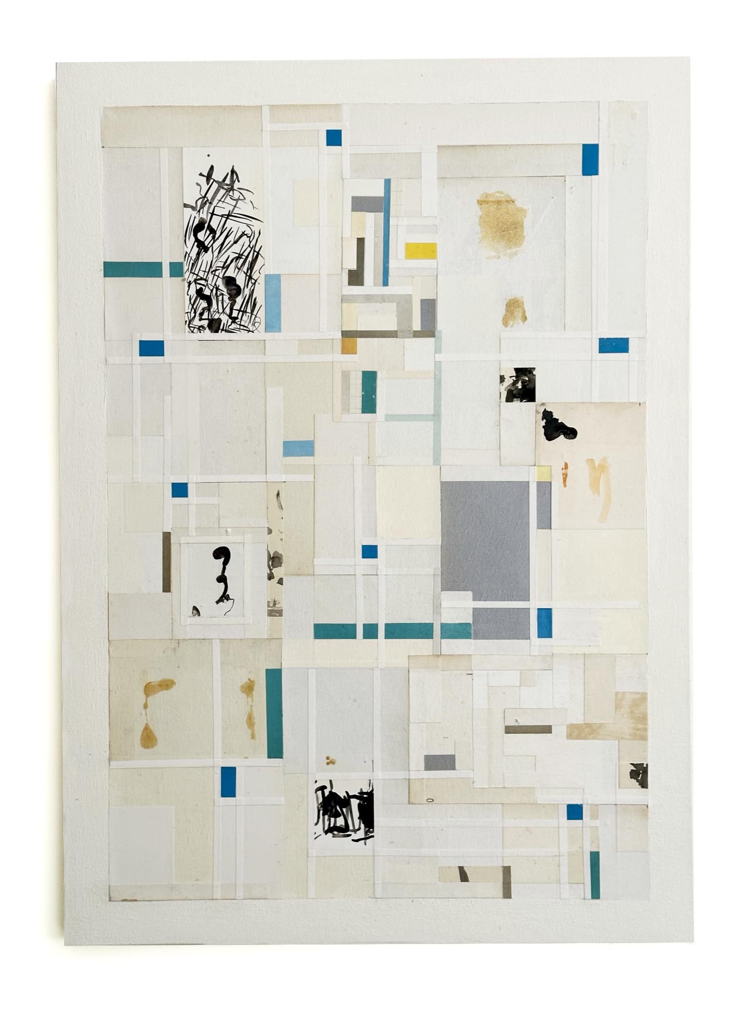 Datum 7
Collage, ink, acrylic on Canvas
50 x 70cm
2023