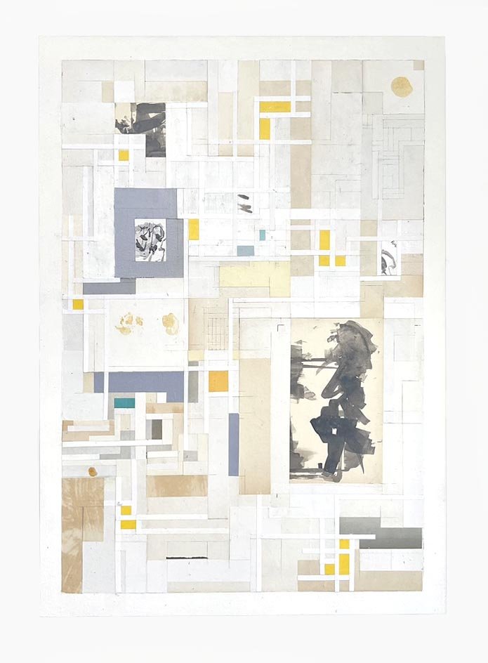Datum 8
Collage, ink, acrylic on Canvas
50 x 70cm
2023