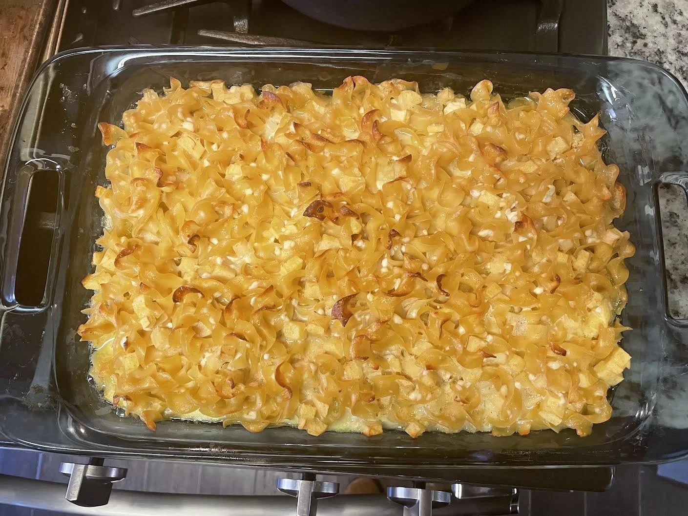 Sweet Apple Kugel (For Rosh Hashana)