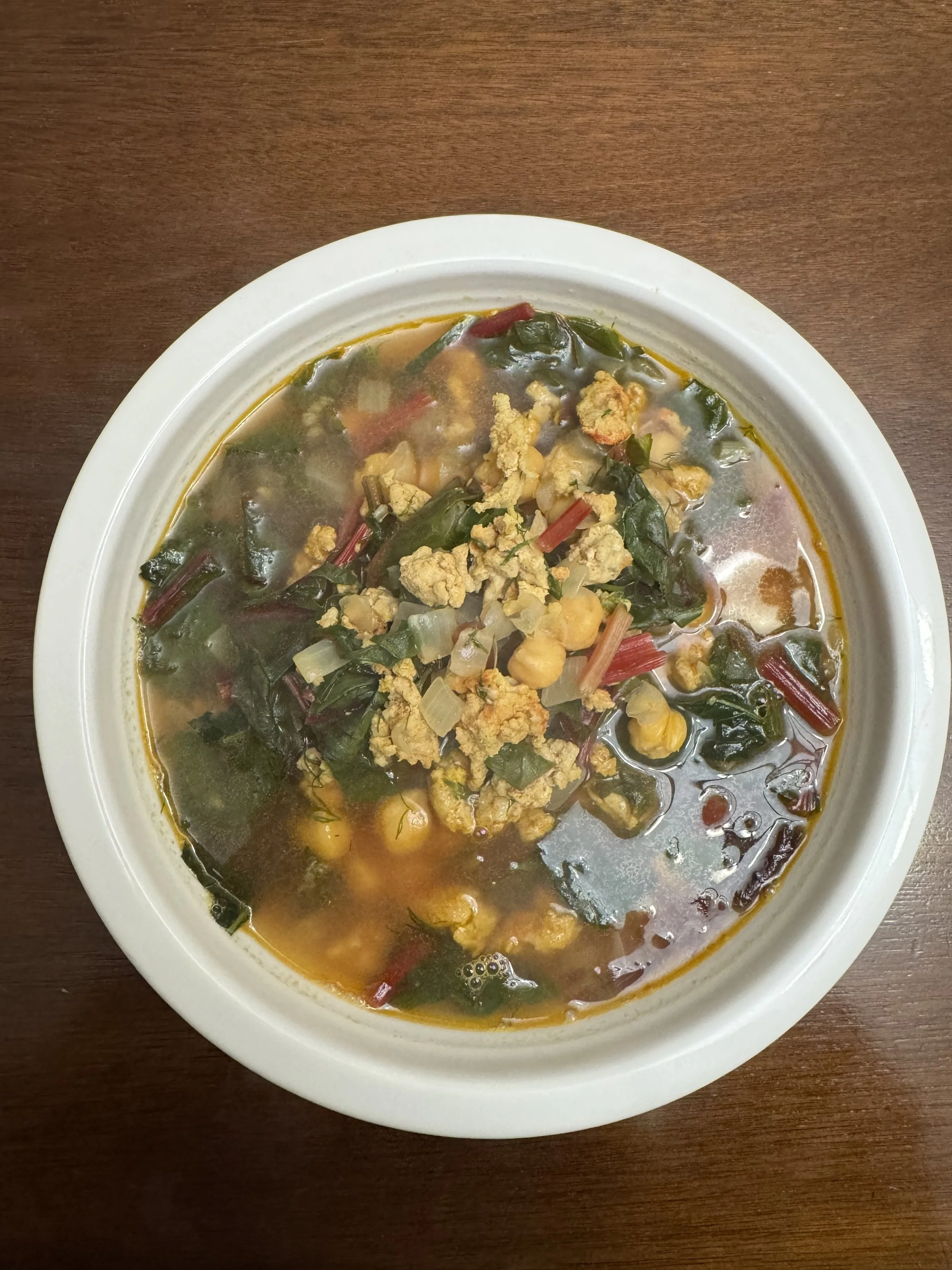 Greens + Protein Recovery Soup