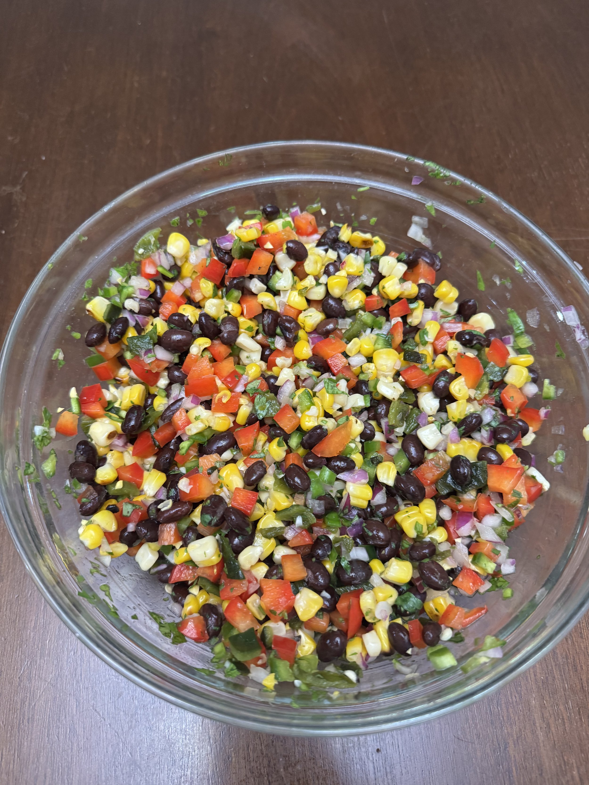Charred Black Bean + Corn Salad