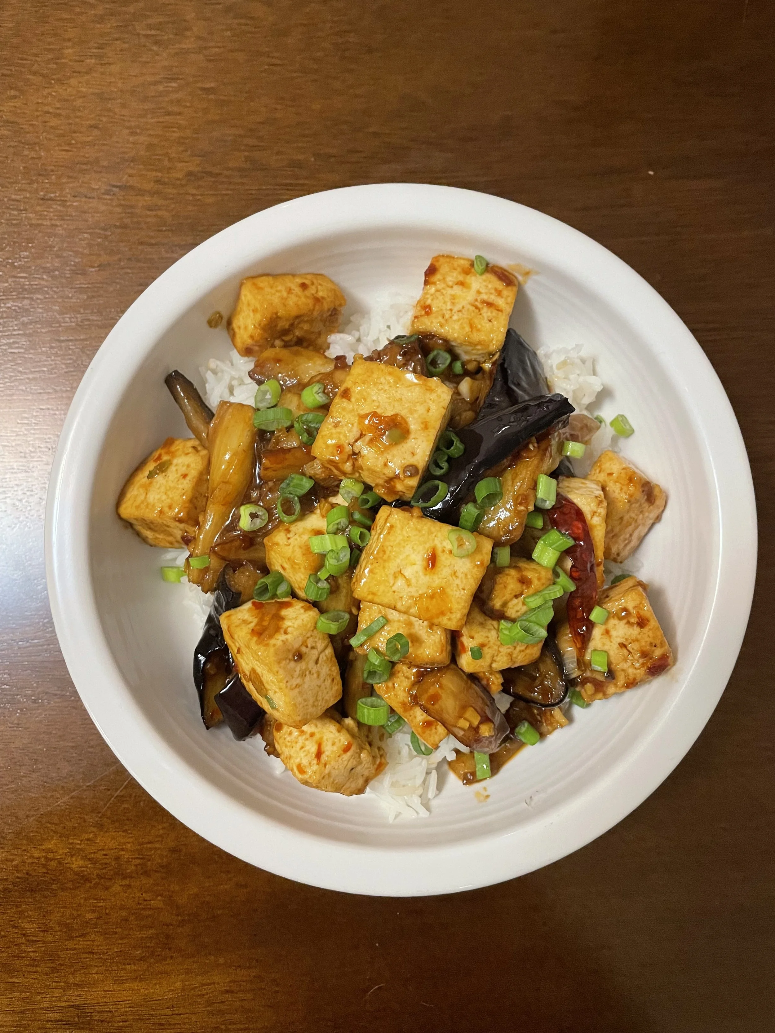 Chinese Inspired Stir Fried Eggplant and Tofu — The Brisket Diaries
