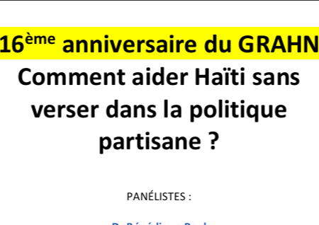 16ème anniversaire du GRAHN 