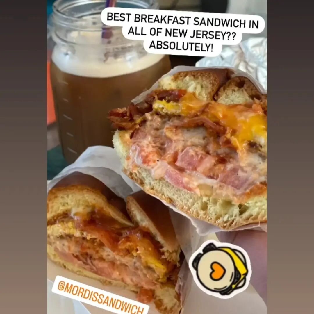 We serve our Breakfast Sandwiches ALL DAY! 😍
Mon-Fri 10am-8pm &amp; Sat 10am-4pm

Thank you @missglad for the great photo! 📸

#MordisSandwichShop #jerseycity #breakfast #breakfastsandwich