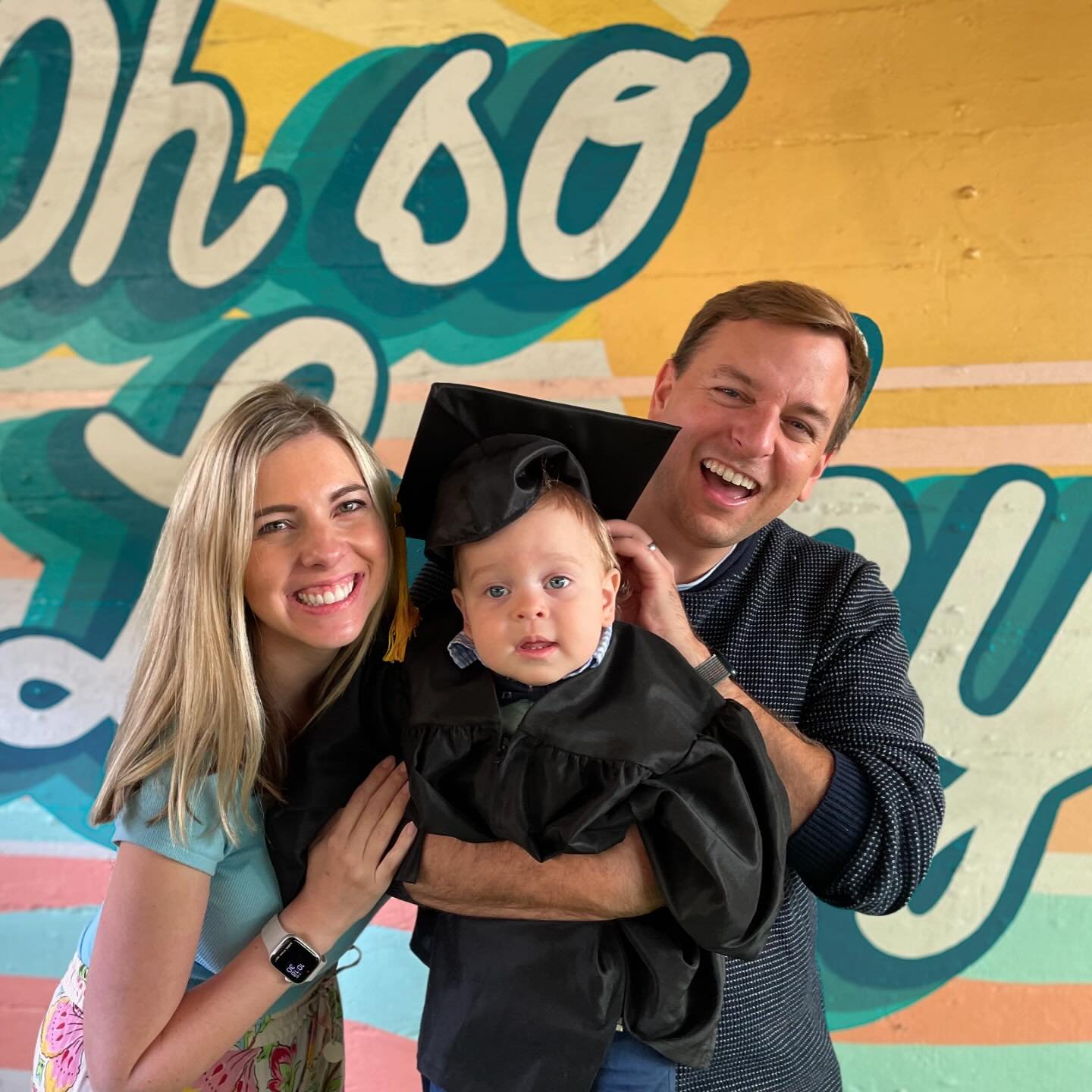 Yesterday Derek &ldquo;graduated&rdquo; from his Parent and Me class. Spending time at @thefamilyroom just about every Tuesday this past year has been such a grounding experience. I&rsquo;ve been able to be a part of such a supportive community with 