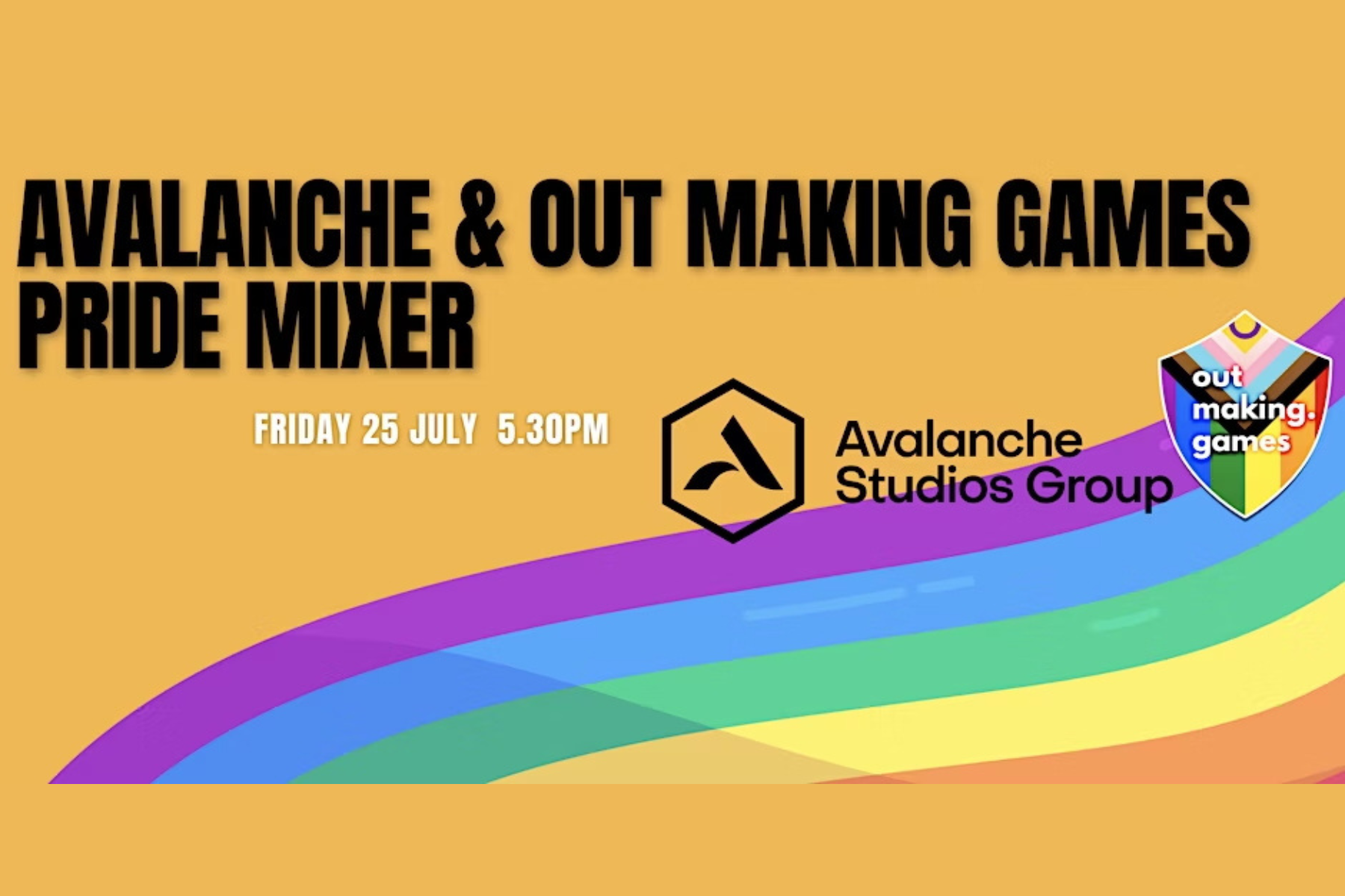 Avalanche and Out Making Games Alternative-Pride Mixer