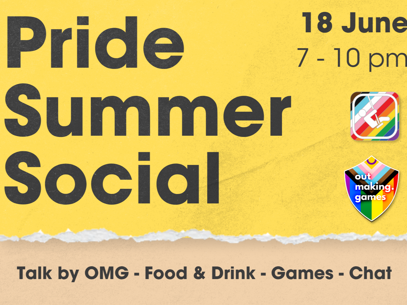 OMG x Playground Games Pride Summer Social