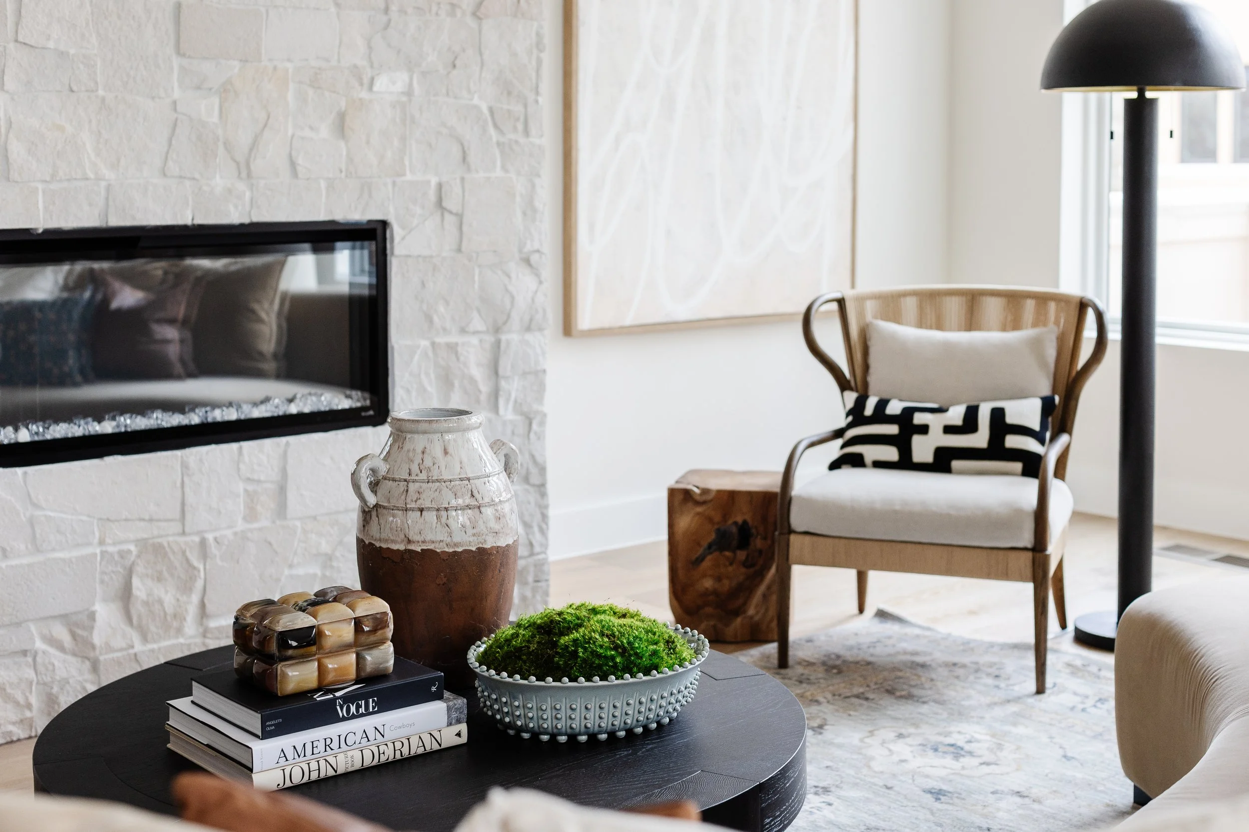 Grapevine Brownstone + Grapevine, TX + Fireplace + Gathering.jpg