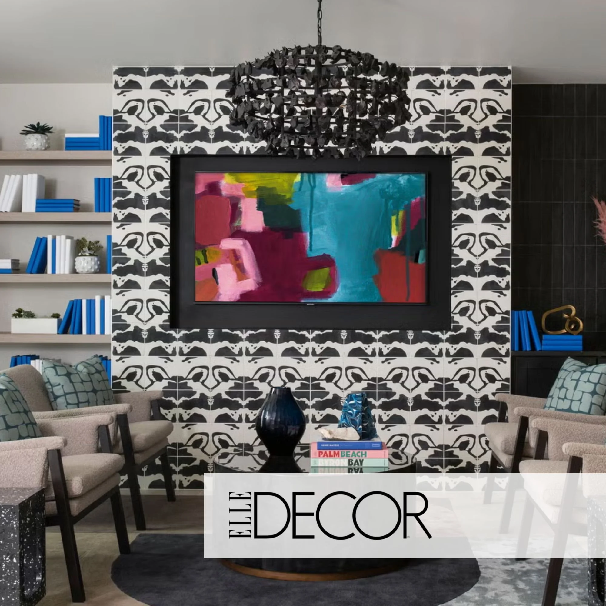 17 TV Wall Ideas to Make Your Living Room One to Envy  //  Netflix and chill? More like Netflix and chic