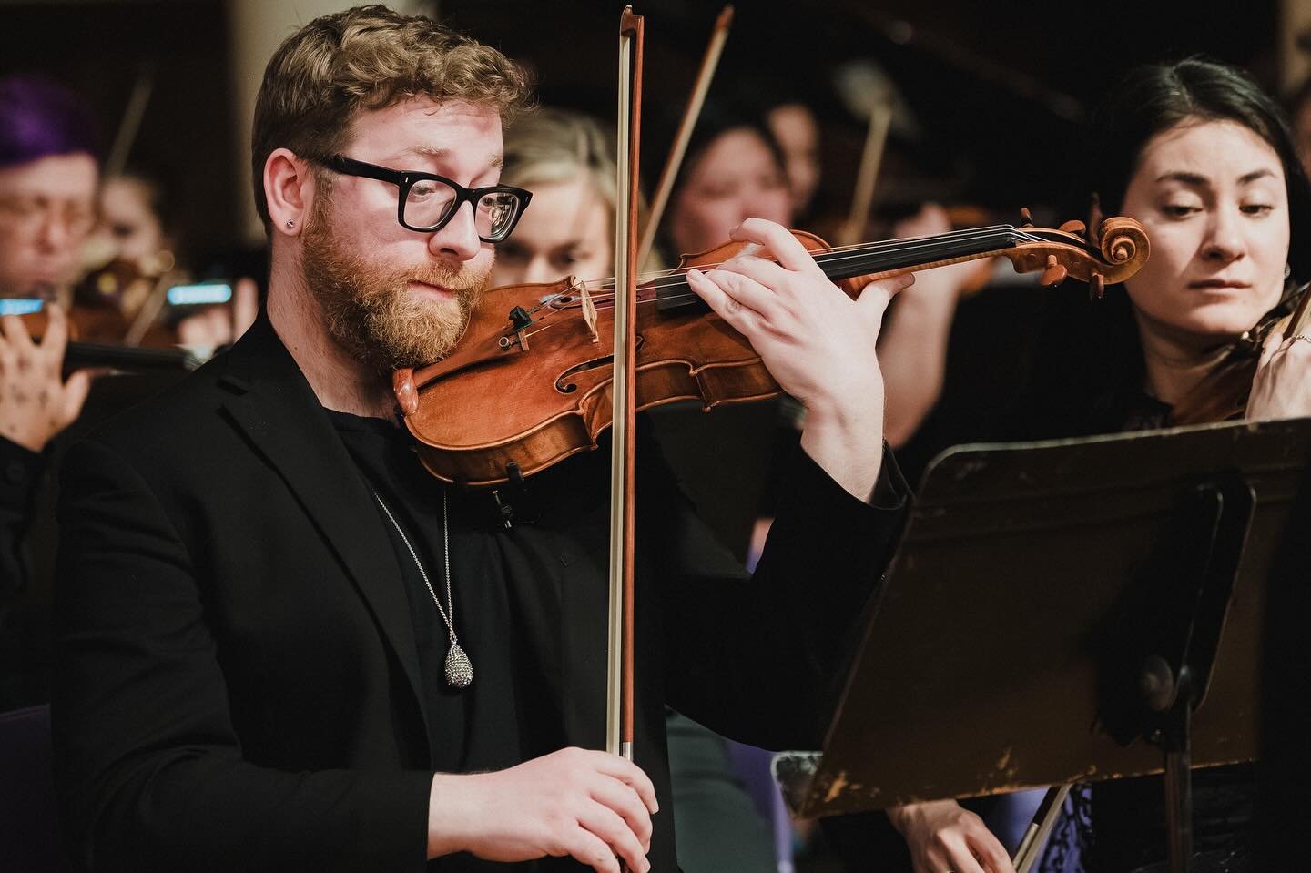A few beautifully captured moments from the @protestra_ concert on March 1. Thanks to @dwphotony for these gorgeous photos. 🥹