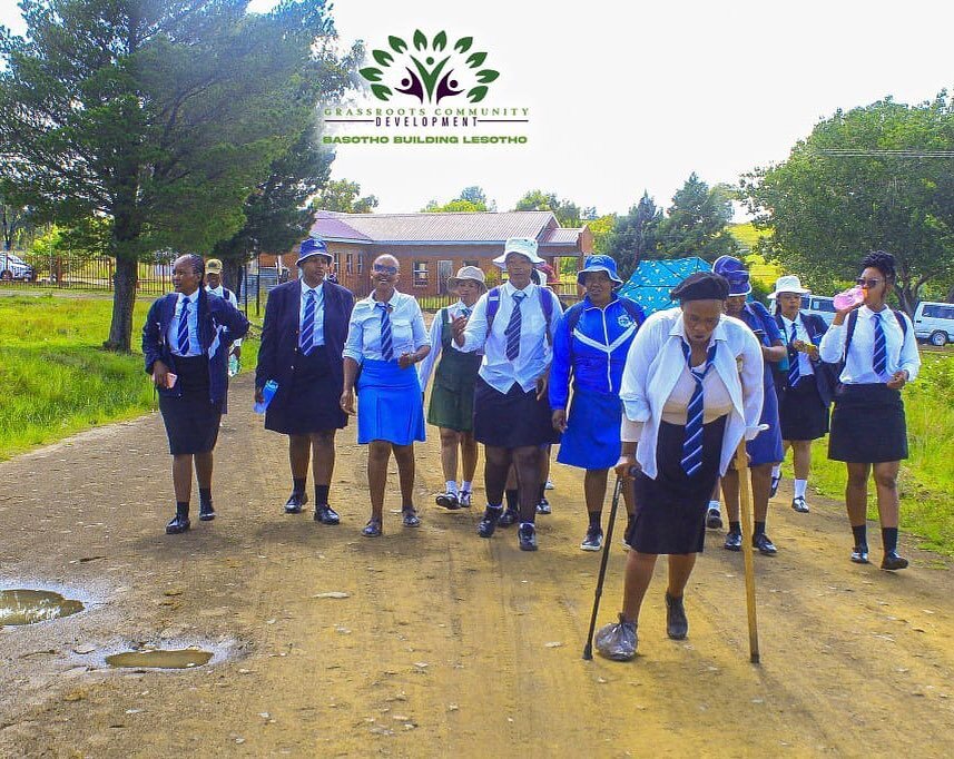 In the Tsakholo Community,  this group of committed residents visited a local school where they gave out sanaitary parcels to boys and girls. Five&amp;Two network member Khotso Mokitimi said - &ldquo;They contributed a little penny but it made a huge