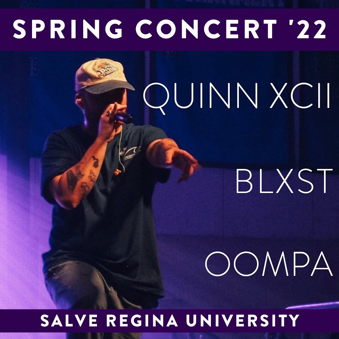 This Thursday we're throwing it back to Salve Regina University's iconic Spring Concert that took place back in early April! 

Oompa (@oompoutloud) kicked off the show to a packed room of students before Blxst (@blxst) took the stage and got the crow