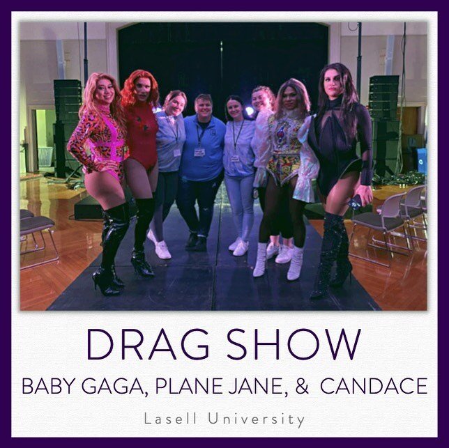 One of our favorite types of shows to bring to life are drag shows, and today we'd like to highlight one of the best we've been a part of at Lasell University!

It was a pleasure working with the fantastic team at @lasellcab to bring the incredible d