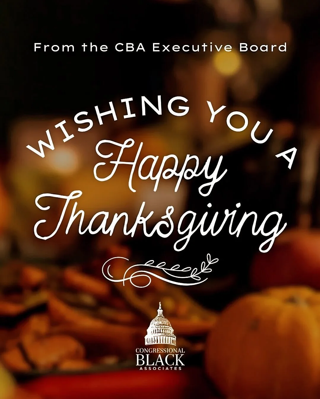 From Us to You, Happy Thanksgiving 🍁