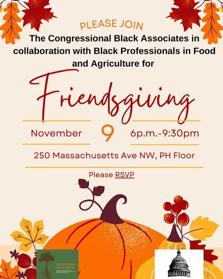 Friendsgiving 2023 🍁

🗓️ November 9
🕕 6 PM to 9:30 PM
📍 250 Mass Ave NW, PH Floor

RSVP in our story!