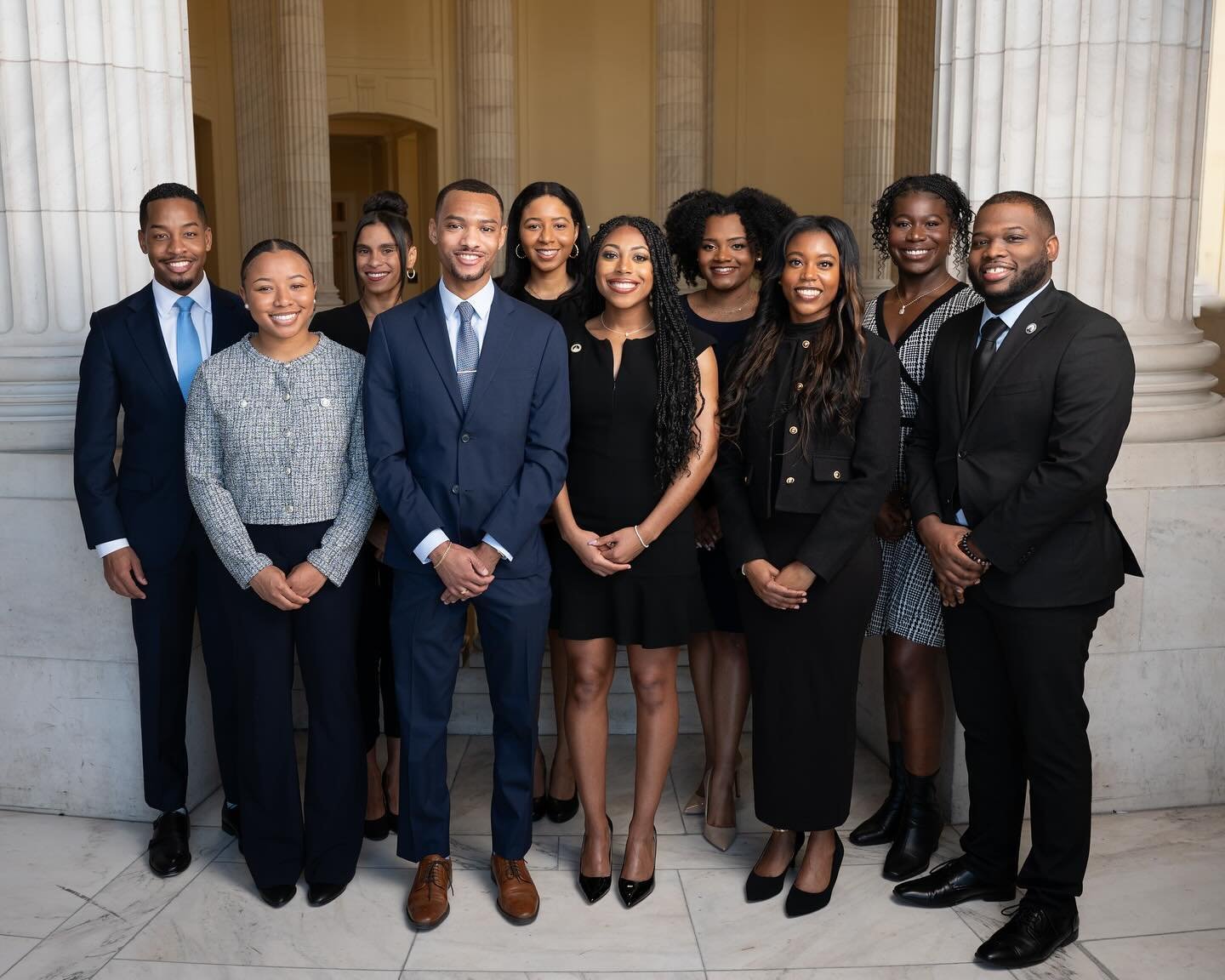 Introducing your 2024 Congressional Black Associates Executive Board!

Stay tuned to learn more about each individual member over the next few days.💼

2024 Board
President: Jason Greene
Vice President: Iyanla Kollock
Treasurer/Membership Director: A