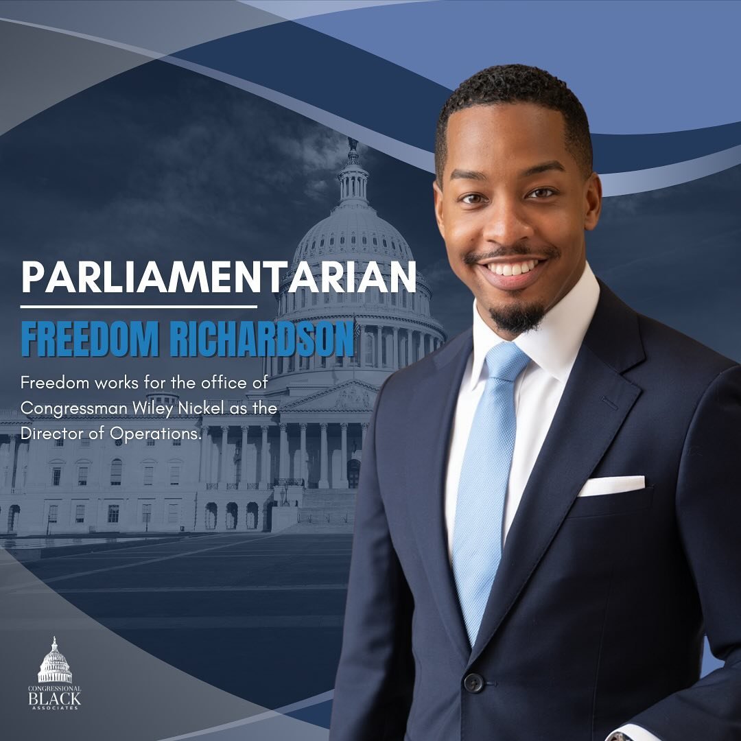 Introducing, Freedom Richardson, your 2024 CBA Parliamentarian! 

Originally from Shreveport, Louisiana, Freedom Fox Richardson now calls New Orleans his adopted home, having relocated there with his family during his formative years. With extensive 