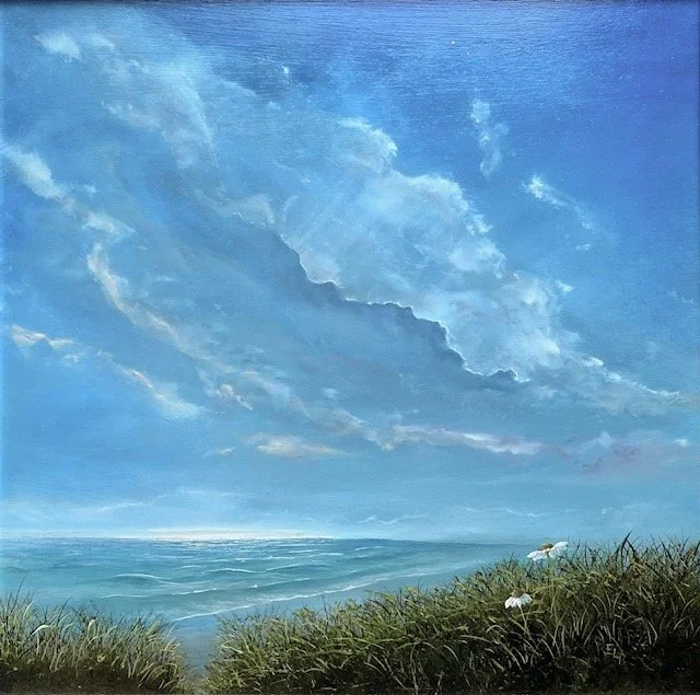 40 x 40cm, Oil on Panel, Framed
