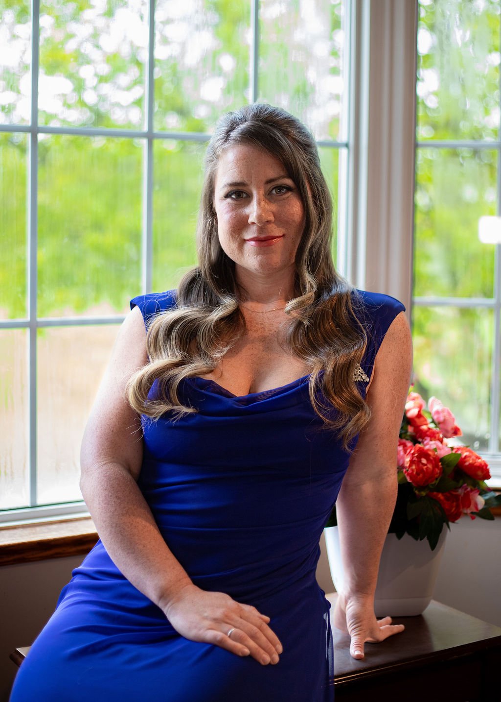 bridesmaid hair and makeup