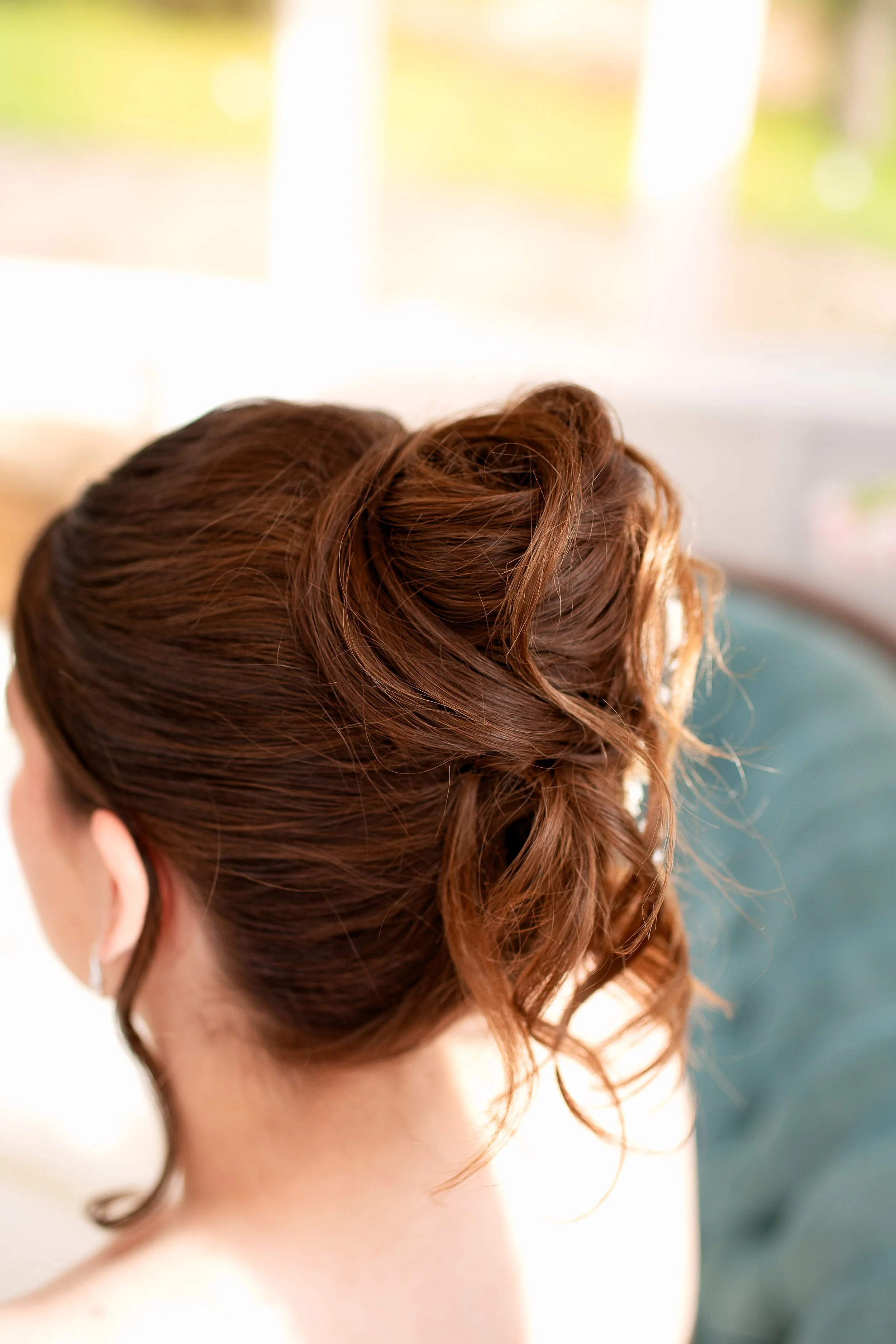 French Twist Hair Updo