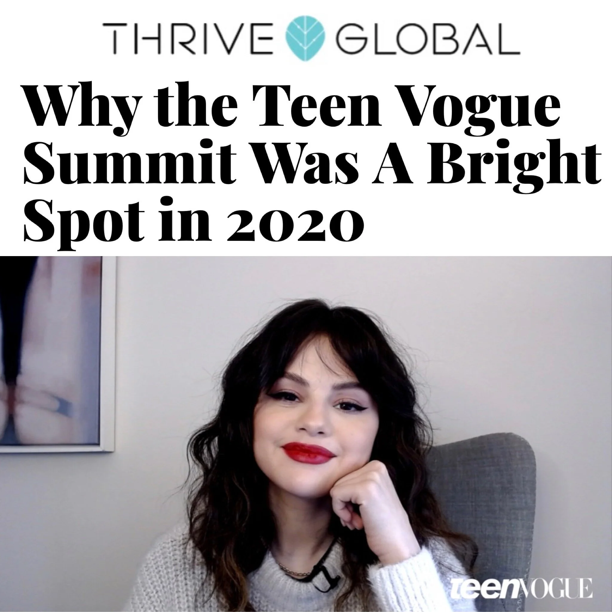Why the Teen Vogue Summit Was A Bright Spot in 2020