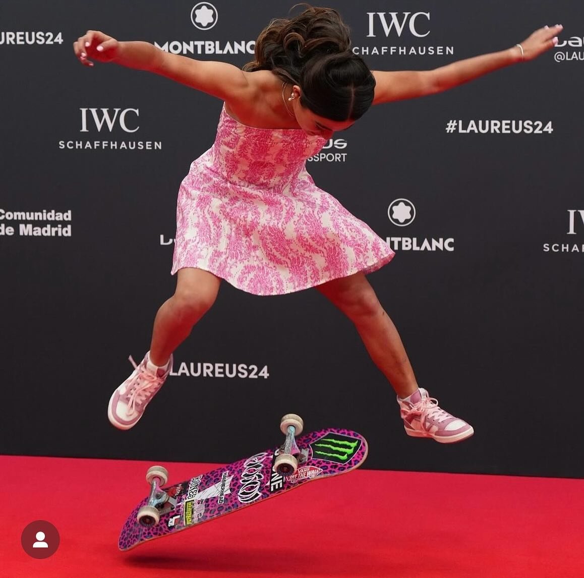 Weekend love for the red carpet energy @arisa_trew is bringing!! She just won @laureussport 2024 Action Sportsperson of the Year and we&rsquo;re cheering our lungs out over here! Giant congrats @arisa_trew and thank u @laureussport for recognizing sp