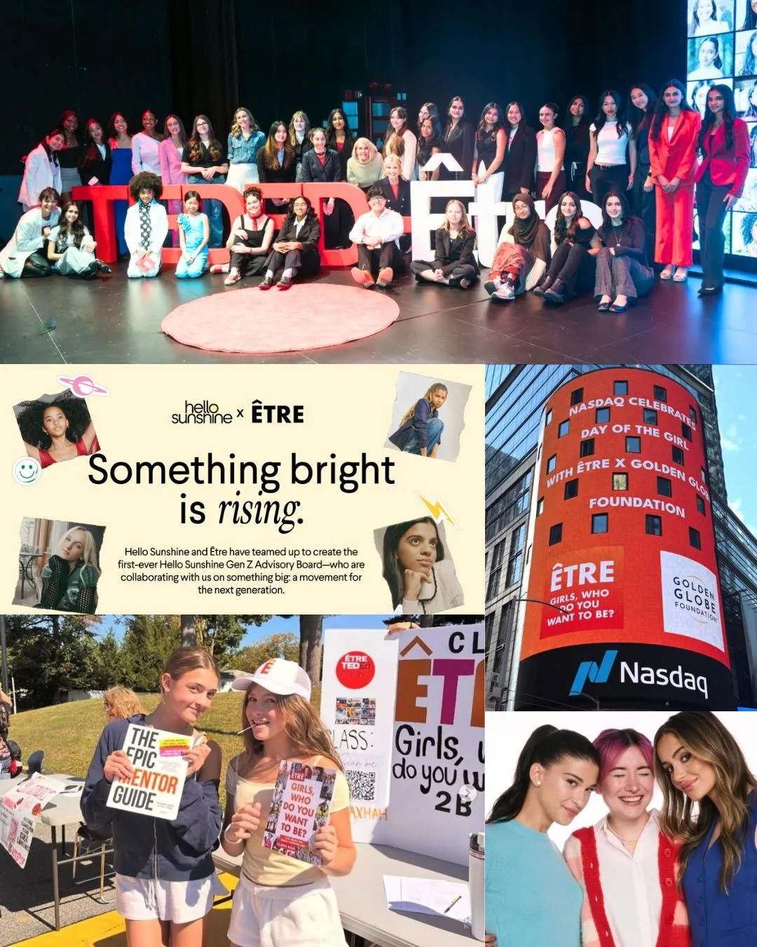 In the order it happened... 😍

#2025wrapped #yearinreview #whodoyouwanttobe #mentorsmatter
#etregirls