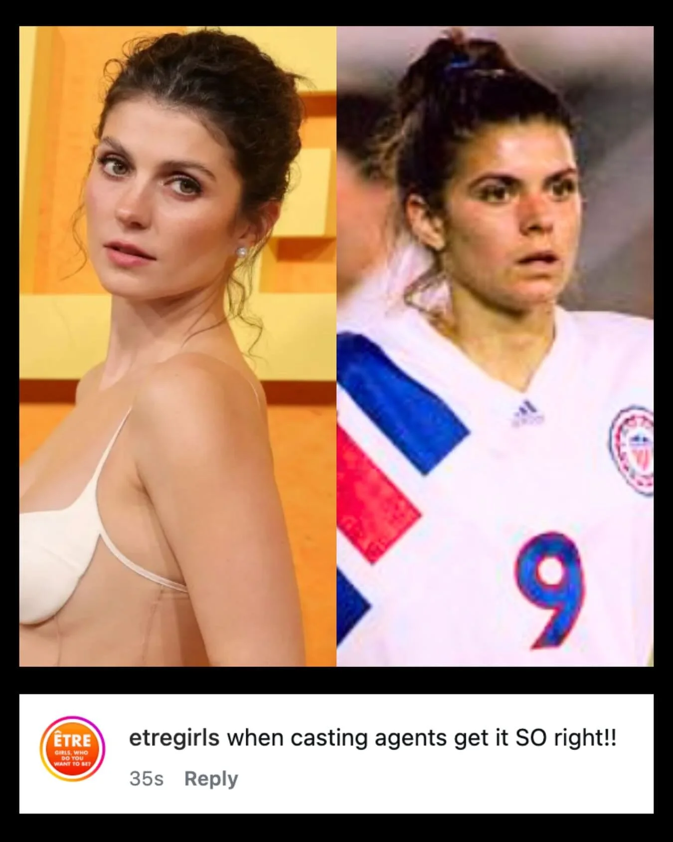 It&rsquo;s too good! @emily_bader has been cast to play @miahamm in the upcoming @netflix sports biopic about the 1999 USWNST&rsquo;s epic journey to the World Cup - and we can&rsquo;t wait!! 

We&rsquo;ll be over here watching Bader in PEOPLE WE MEE