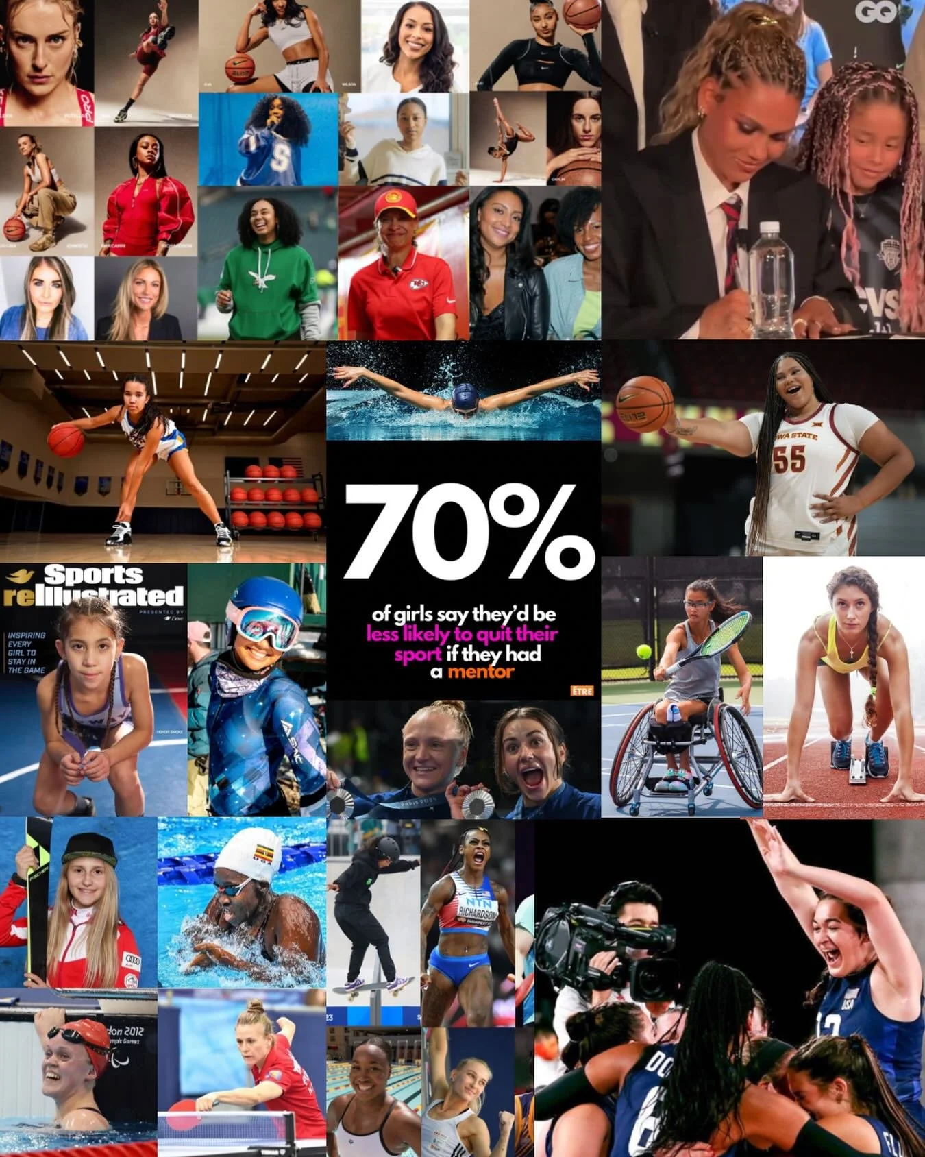 On #NationalGirlsandWomeninSportsDay thank you to every mentor, coach, captain, trainer, manager, varsity player, Olympic and Paralympic role model for showing rising athletes how it&rsquo;s done. Our research shows that YOU are keeping us in the gam