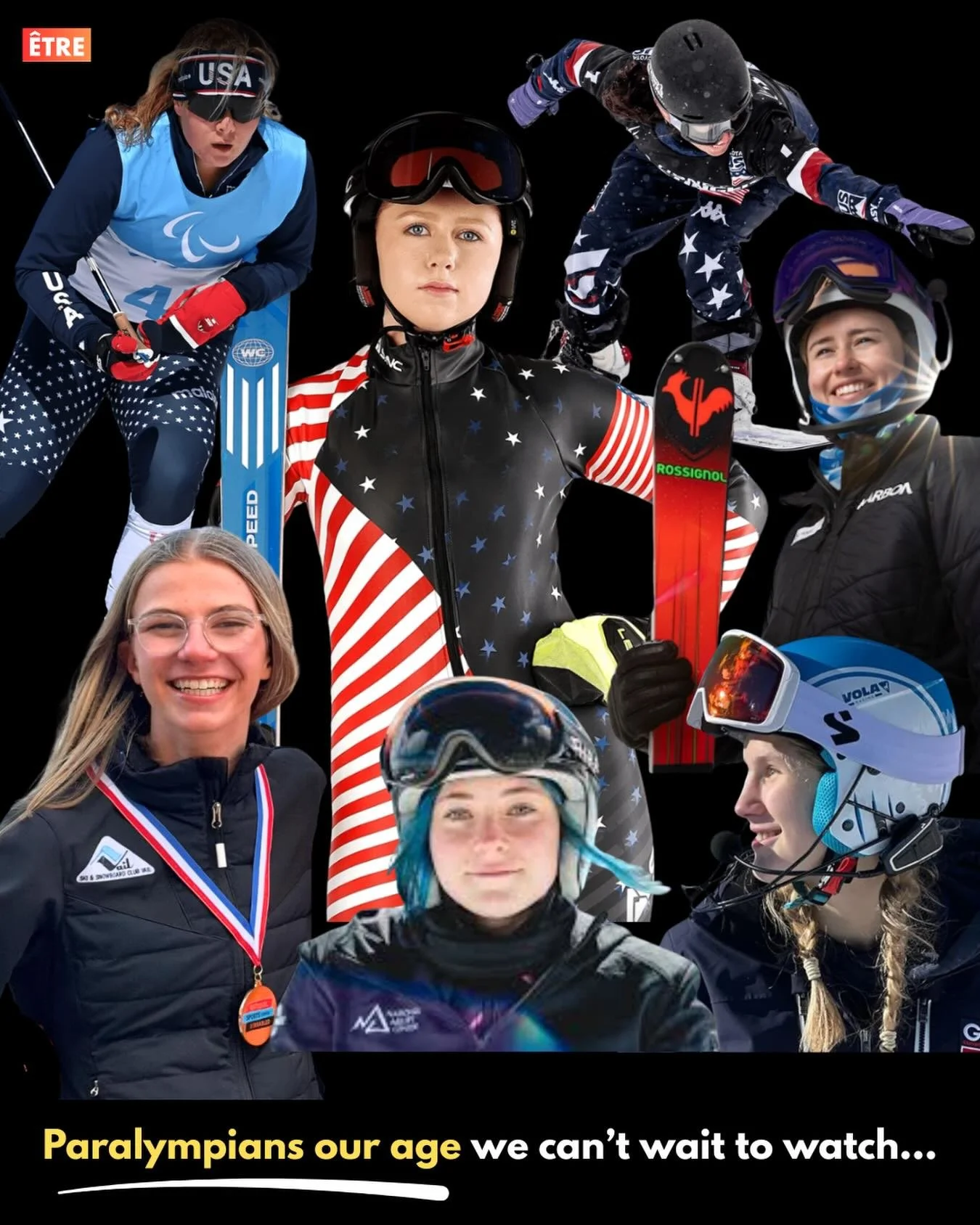 Getting excited for the Paralympics starting on March 6th? ⭐️ SAME!! ⭐️

We&rsquo;re especially ready to cheer for paralympians our own age, like&hellip;

🎿 @meg_gustafson_09 who is 16 and the youngest visually impaired skier on Team USA

⛷️ @audrey
