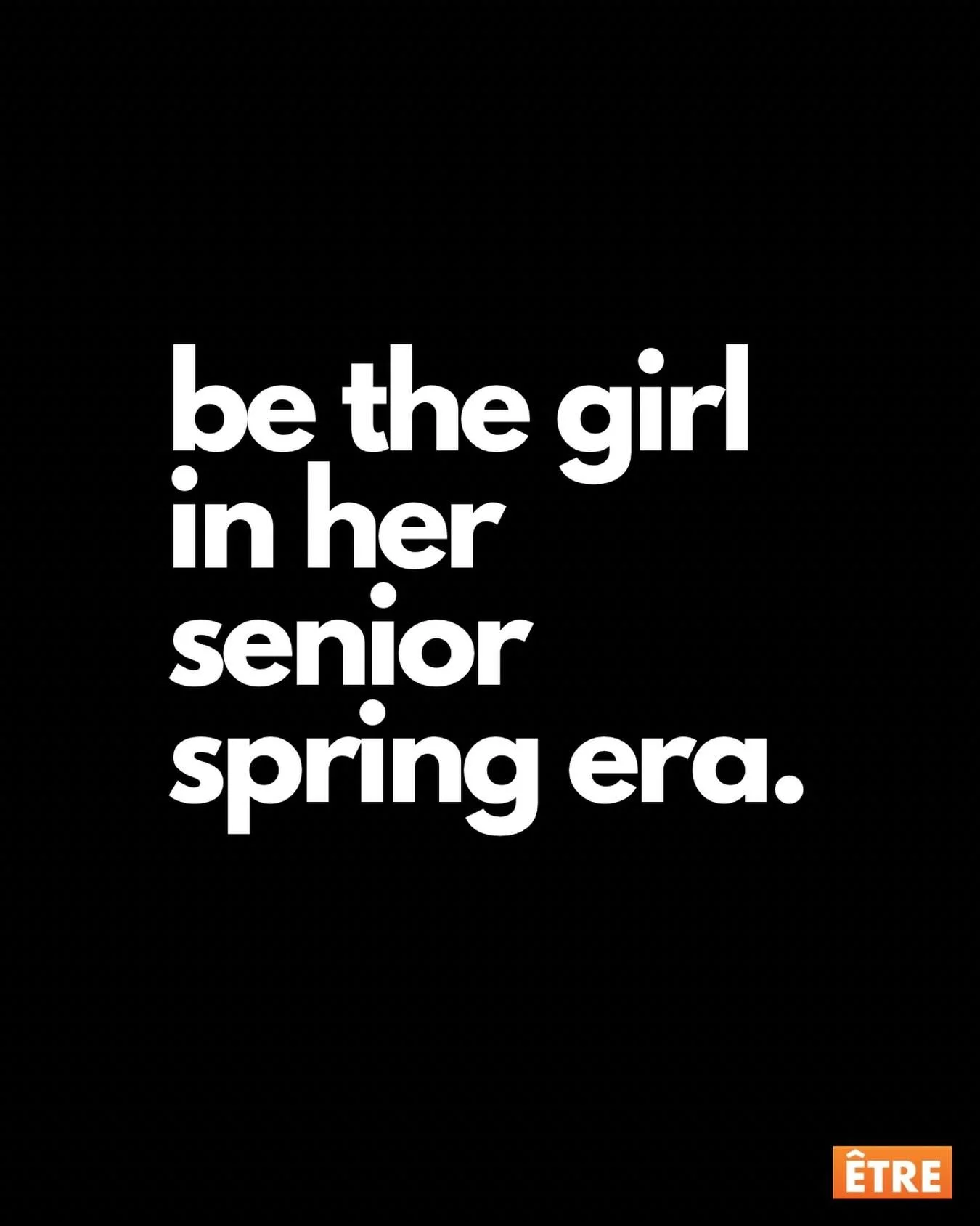 🧳 Coming back from spring break?
👀 Watching college decisions come in?
😍 Holding onto friends as graduation nears?

Welcome to the official start of senior spring! Shake off the sand, keep cheering for each other as the college decisions land, and