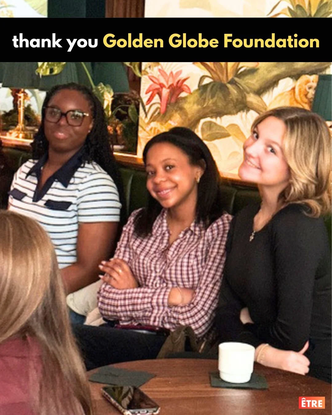 THANK U to the @goldenglobefoundation for hearing our ask to meet role models in journalism&hellip;and then rolling out the red carpet for THIS yesterday!! 🤩🤩🤩

From the unreal private breakfast at @berimbau_nyc (ohhh, we will be back 💕) to the p