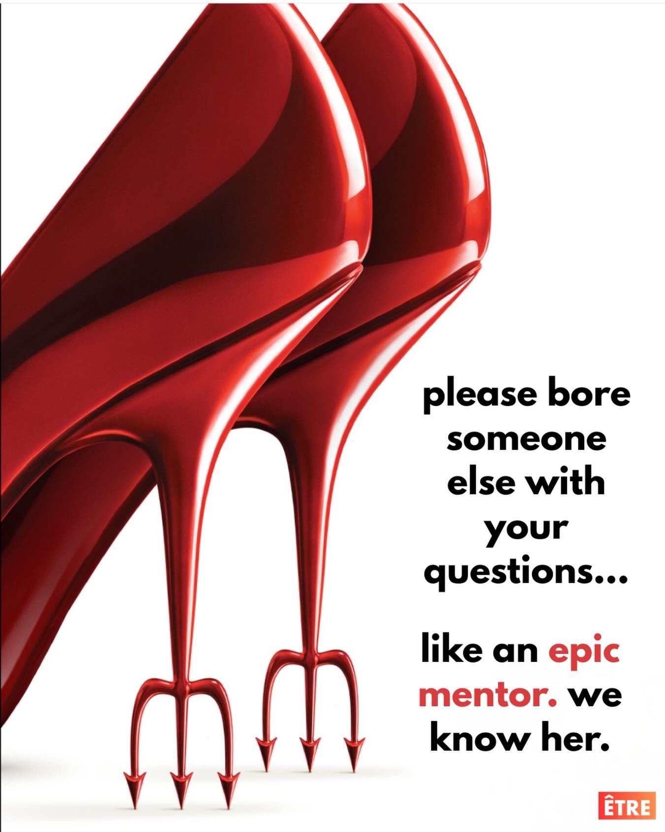 DM us to meet your next epic mentor. That&rsquo;s all. 👠

#devilwearsprada2 #whodoyouwanttobe #womeninmedia #mentorsmatter #etregirls