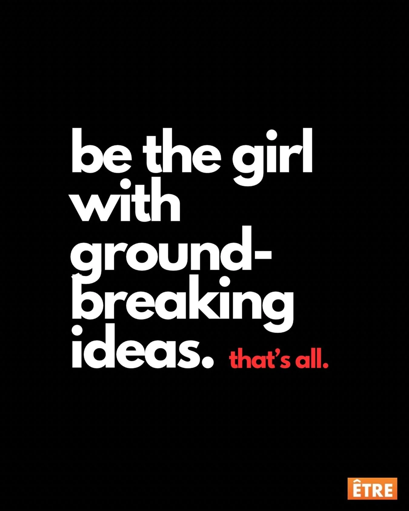 😉❤️

#whodoyouwanttobe #groundbreaking #bethegirl #mentorsmatter #etregirls