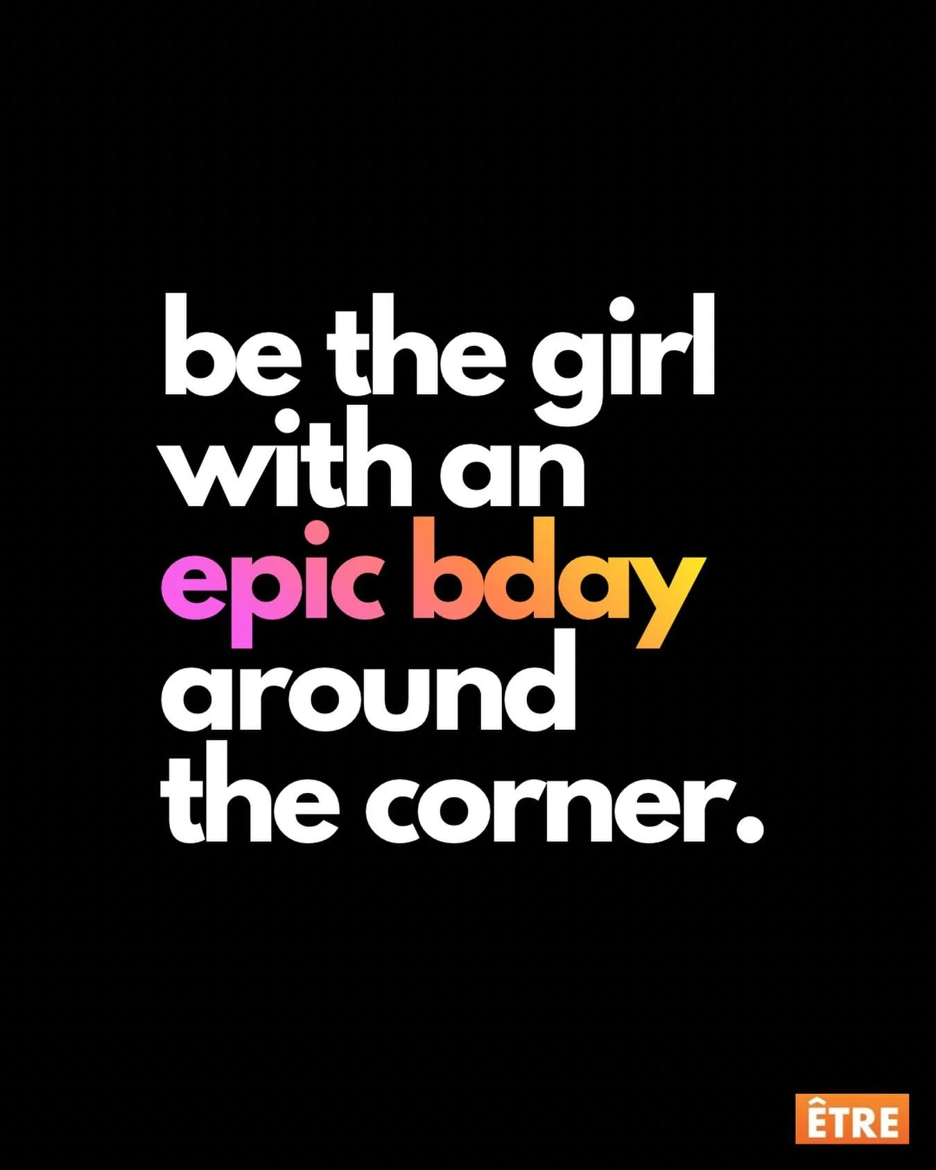 Big. Happening Friday. Come join the party&hellip; 🥳 

#comingsoon #whodoyouwanttobe #bethegirl #jointheparty #etregirls