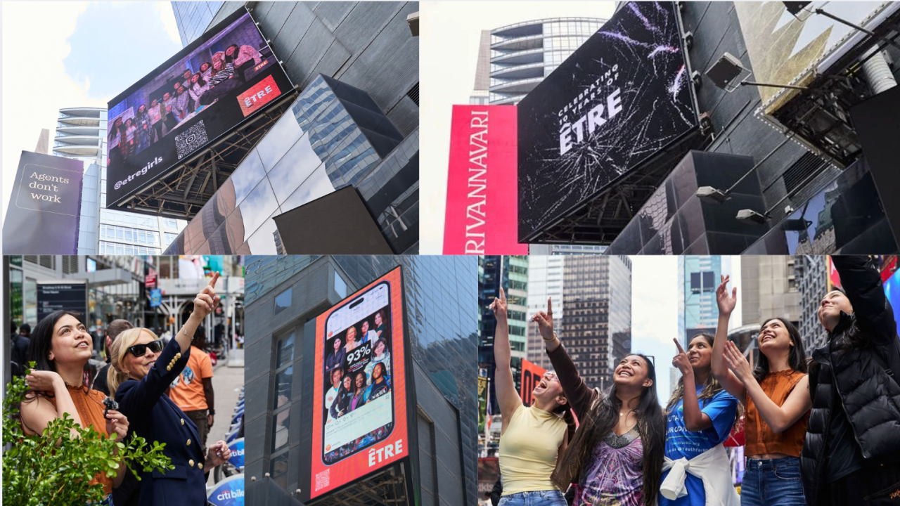 When Next Gen Dreams are Billboard Big: Être Turned 10 in Times Square