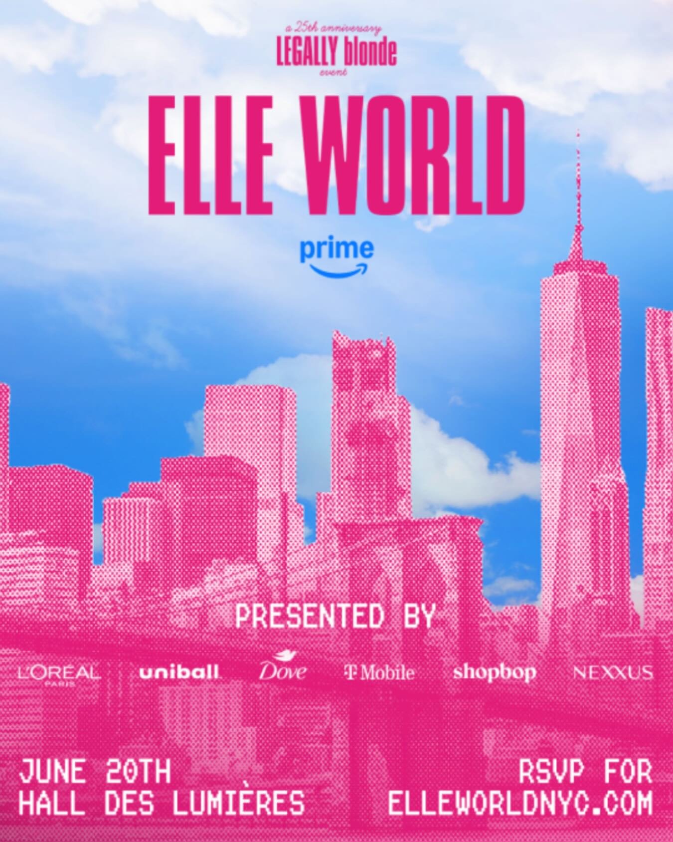 Calling all NYC &Ecirc;tre Elle fans - @elleonprime is coming to the city and we can&rsquo;t wait!! Details at the 🔗 in our bio or DM us if interested in tix! Elle-obsessed? Same here. 💕

#elleonprime #legallyblonde #etregirls