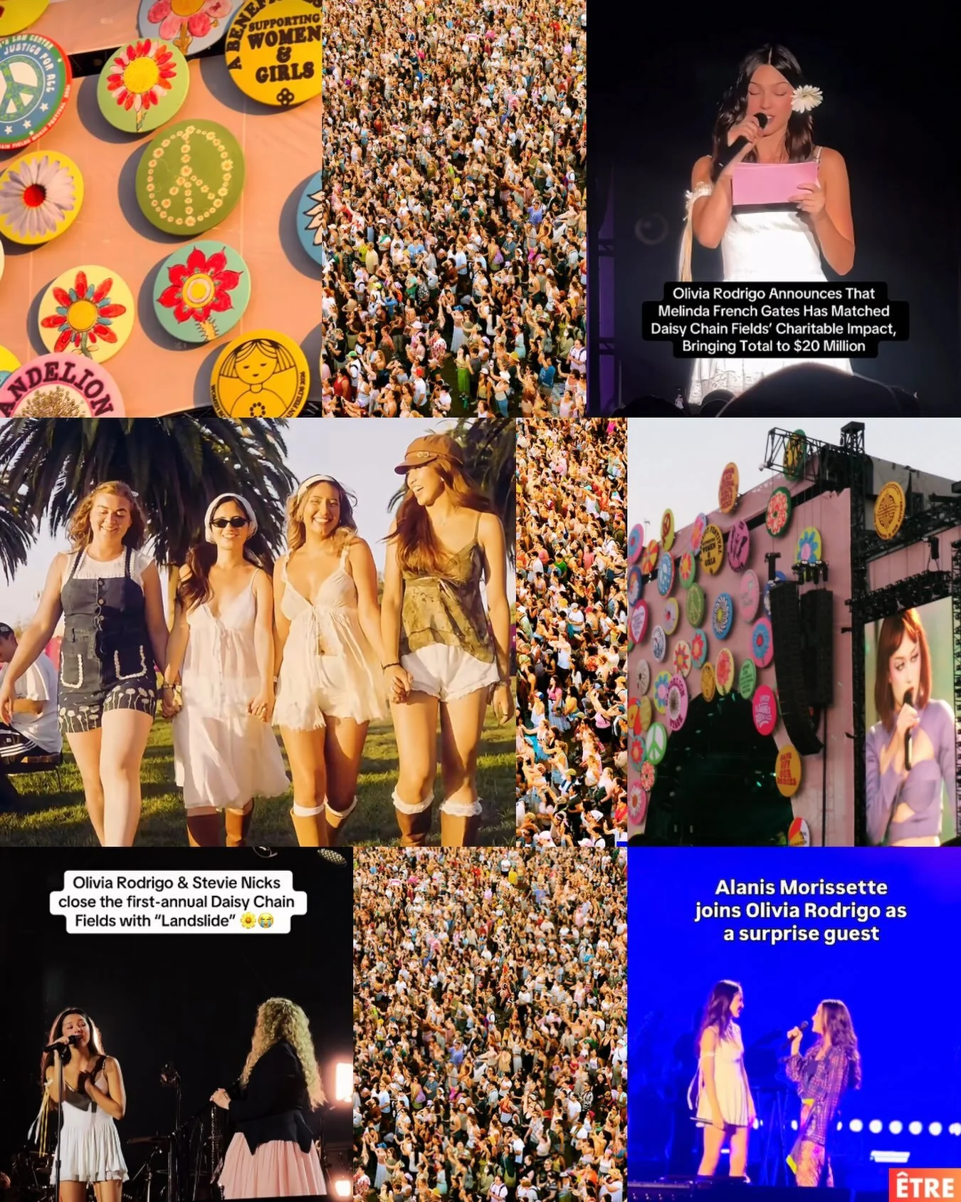 Were u there? Tag yourself&hellip;we&rsquo;ll be over here reliving the magic (and music mentor moments) all day&hellip; 🌼

#daisychainfields #oliviarodrigo #whodoyouwanttobe #mentorsmatter #etregirls