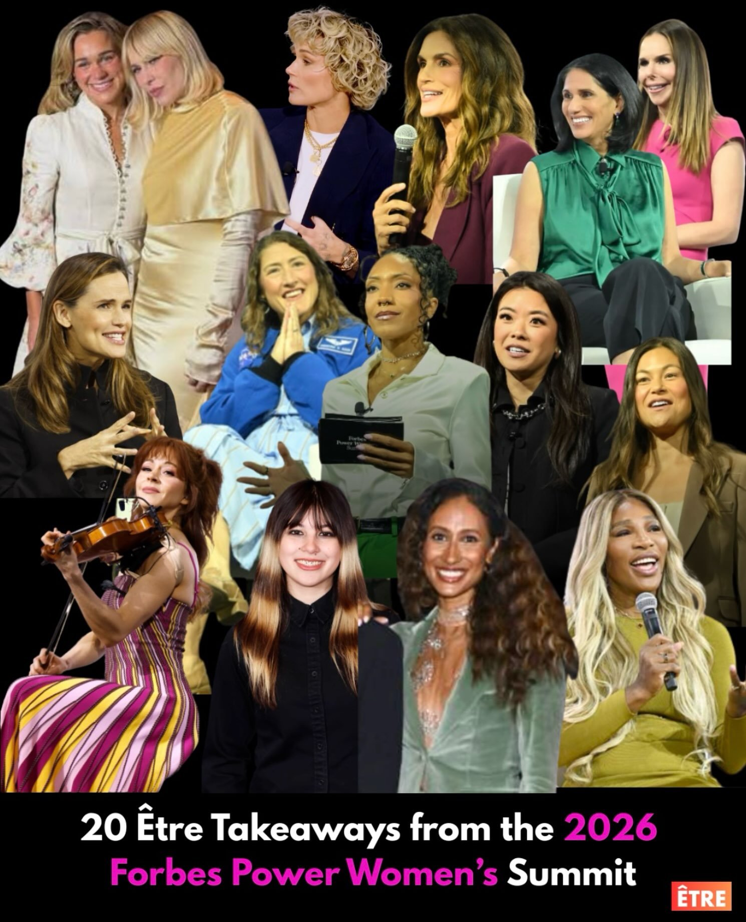 Our founder was in the room at last week&rsquo;s @forbes #PowerWomensSummit and brought home tons of takeaways to share!!

Link in our bio to hear all about&hellip;
 
🎤 Natasha Bedingfield honoring Dolly
🎾 Serena Williams talking about mentorship 
