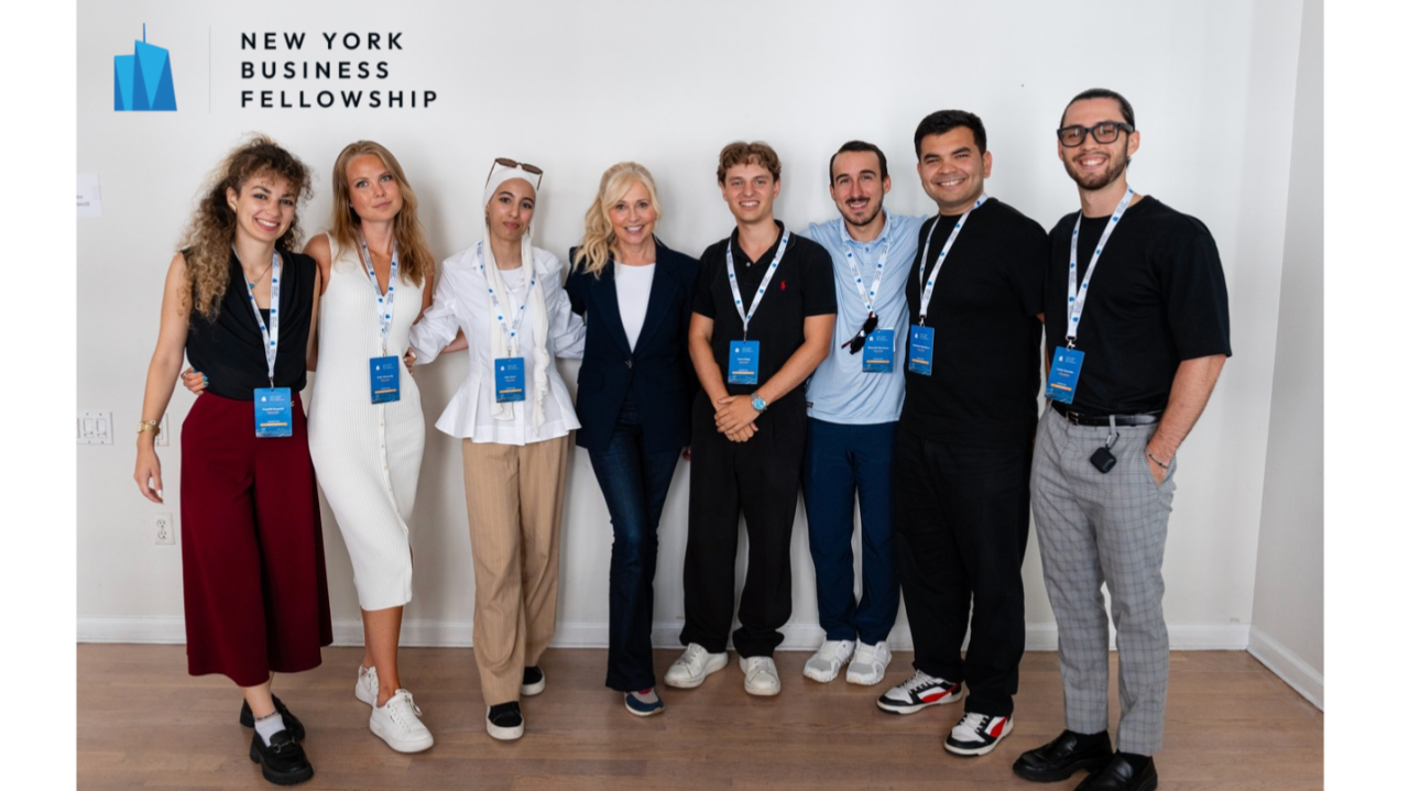 Spotlighting Future Founders and Speaking with the New York Business Fellowship