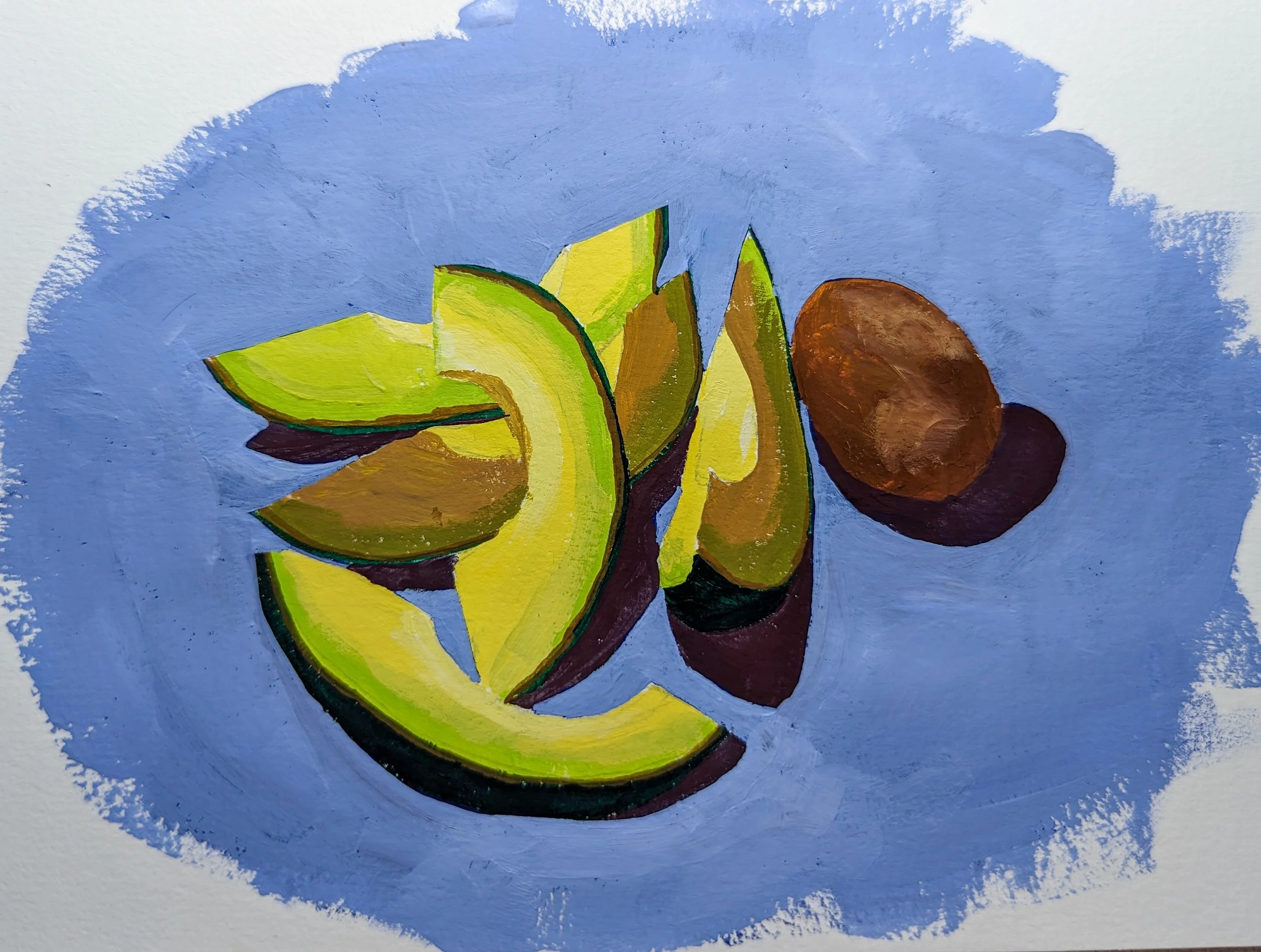 Avocado slices