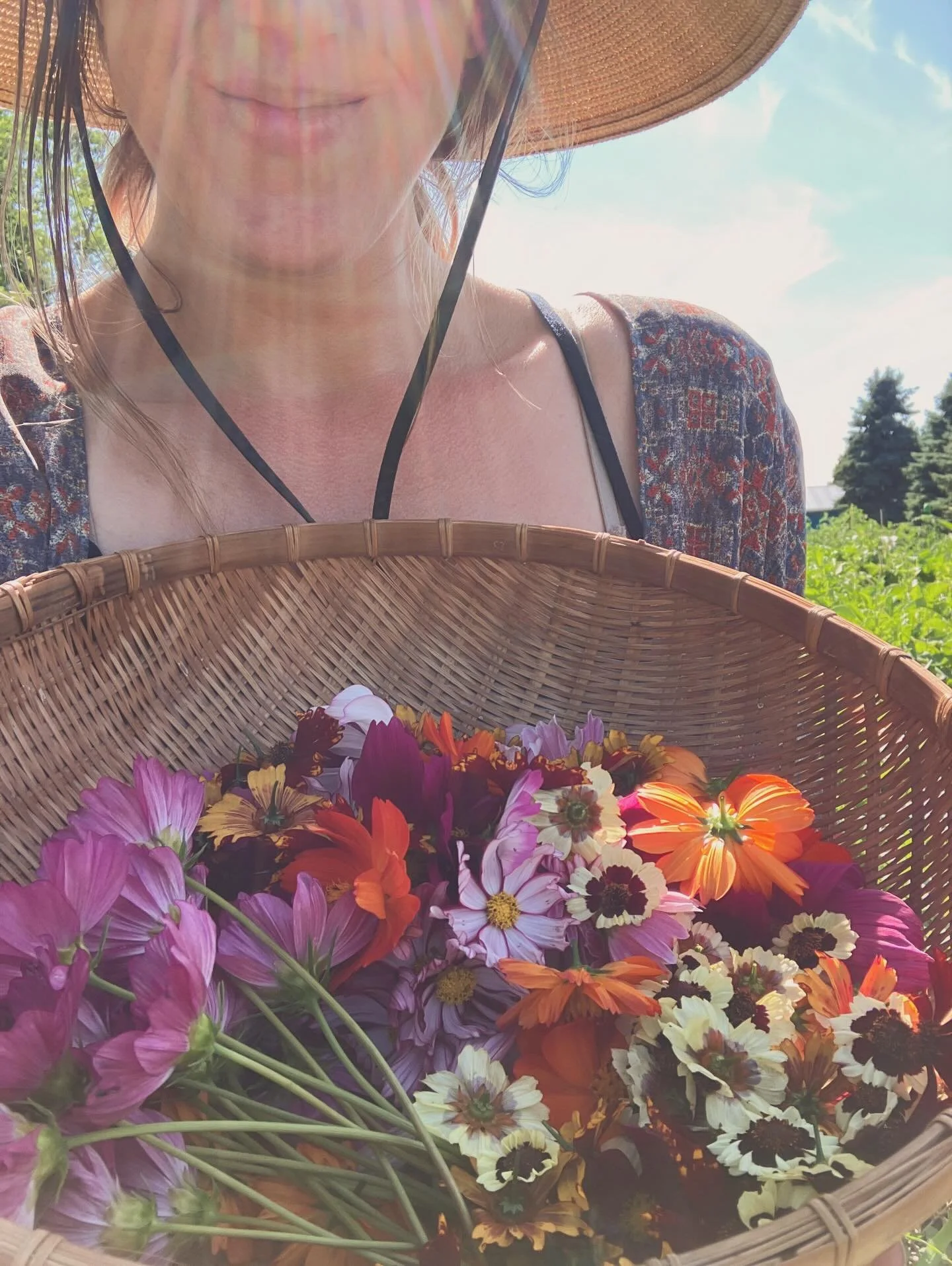 Rolling into the season where I live my days by the whims of the flowers.