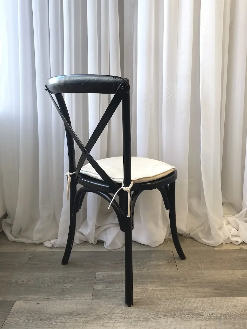 Espresso Crossback Chair