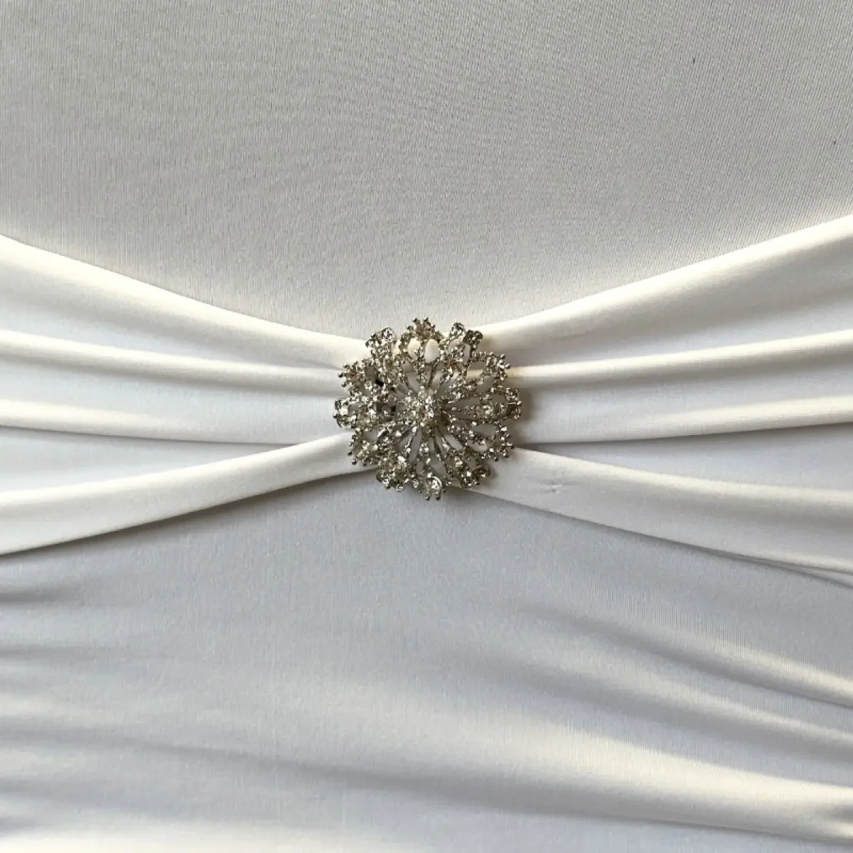 Rhinestone brooch