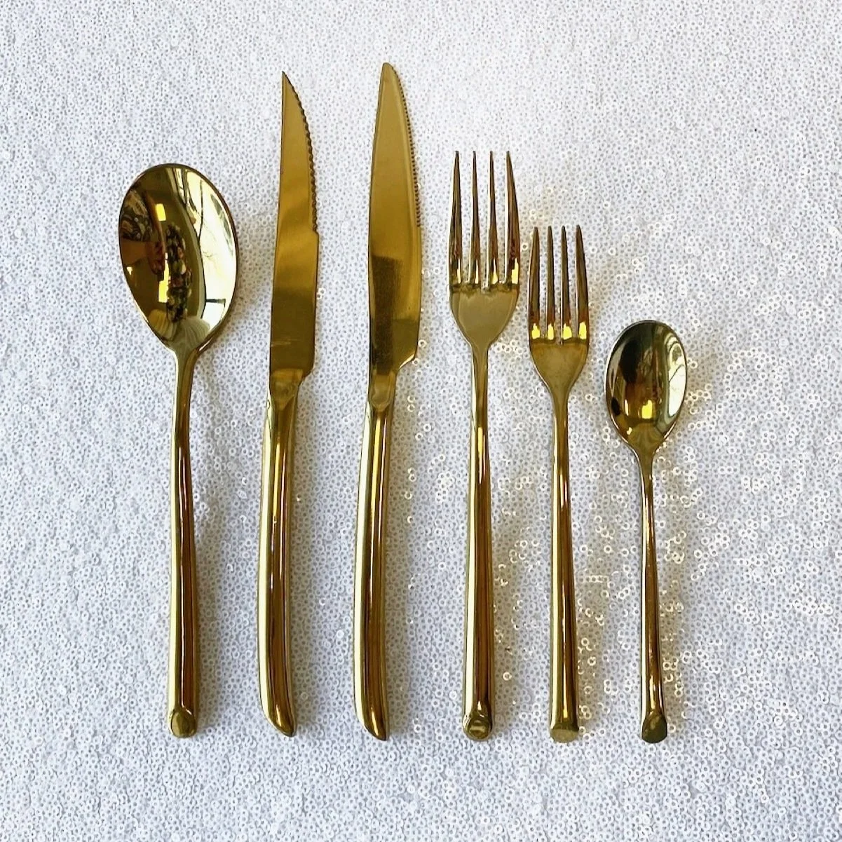 Gold Flatware