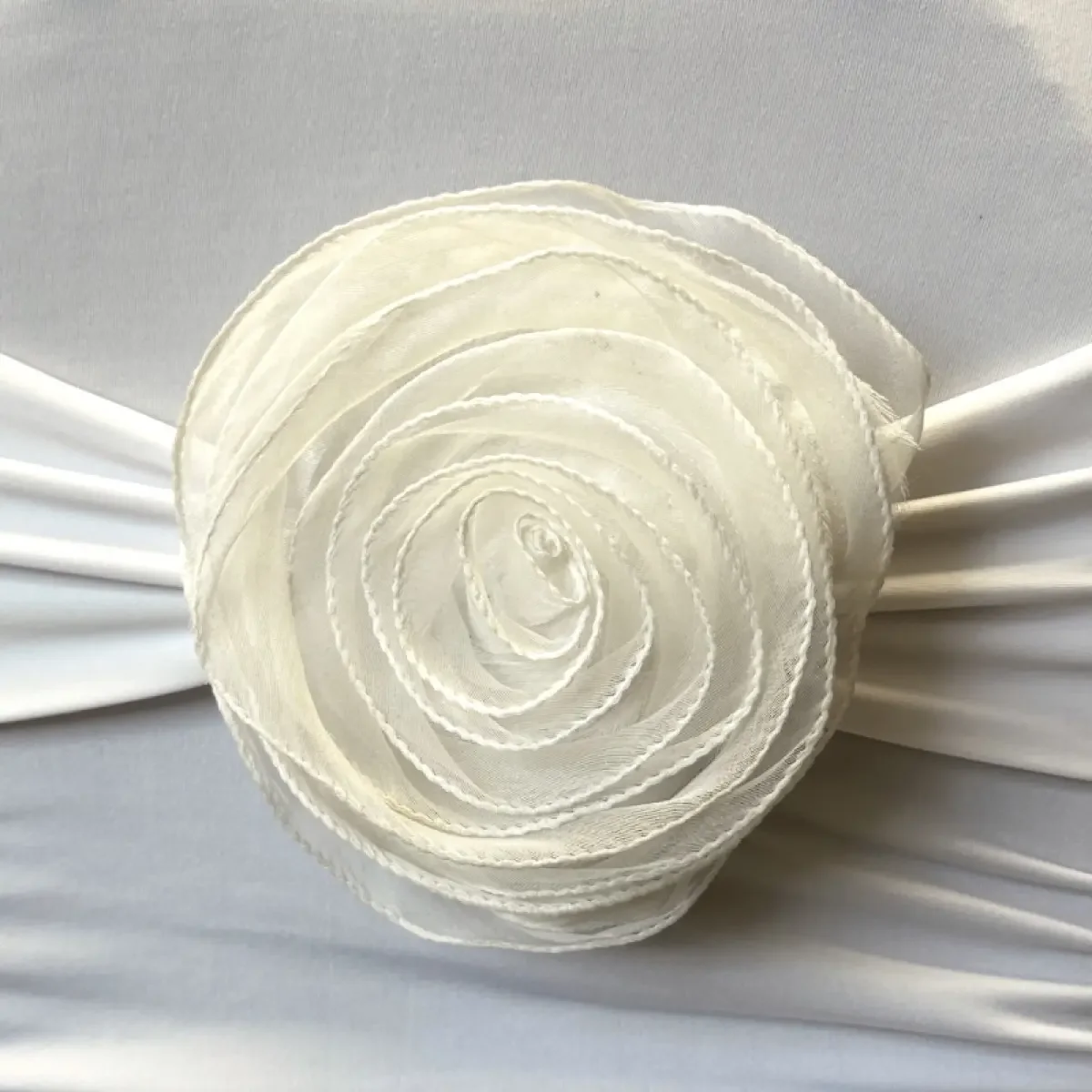 Layered ivory flower