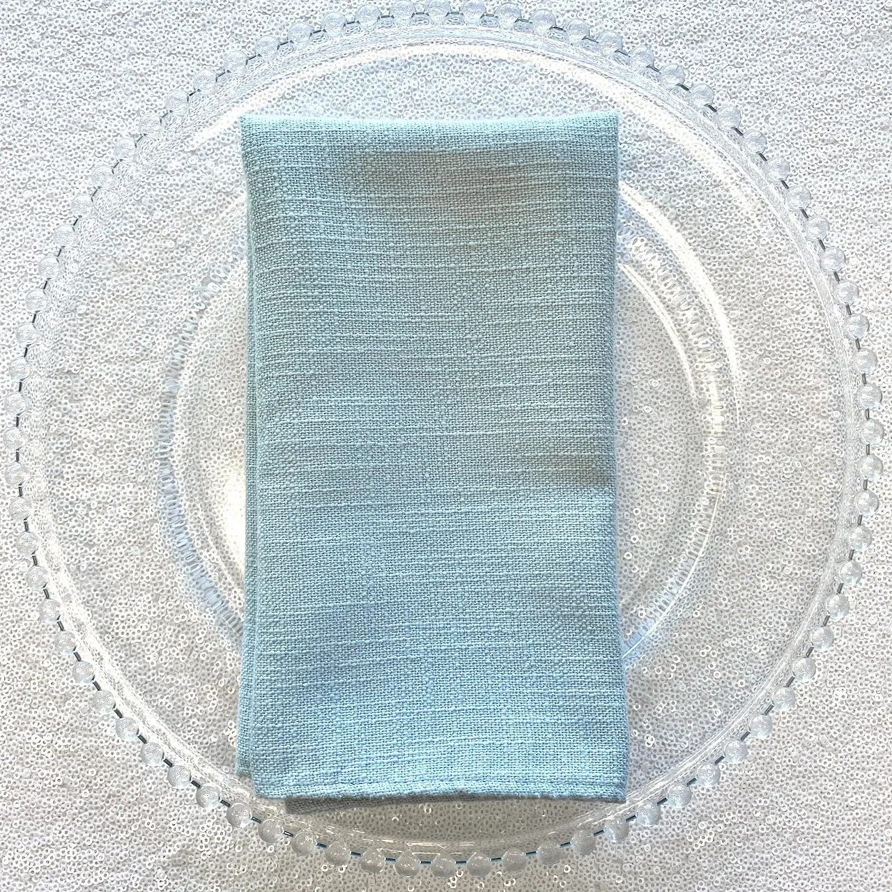 Light blue
panama napkin
