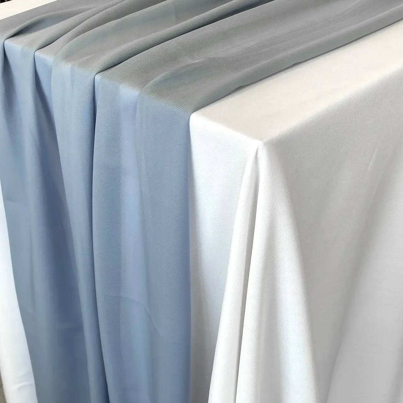 Blue Chiffon