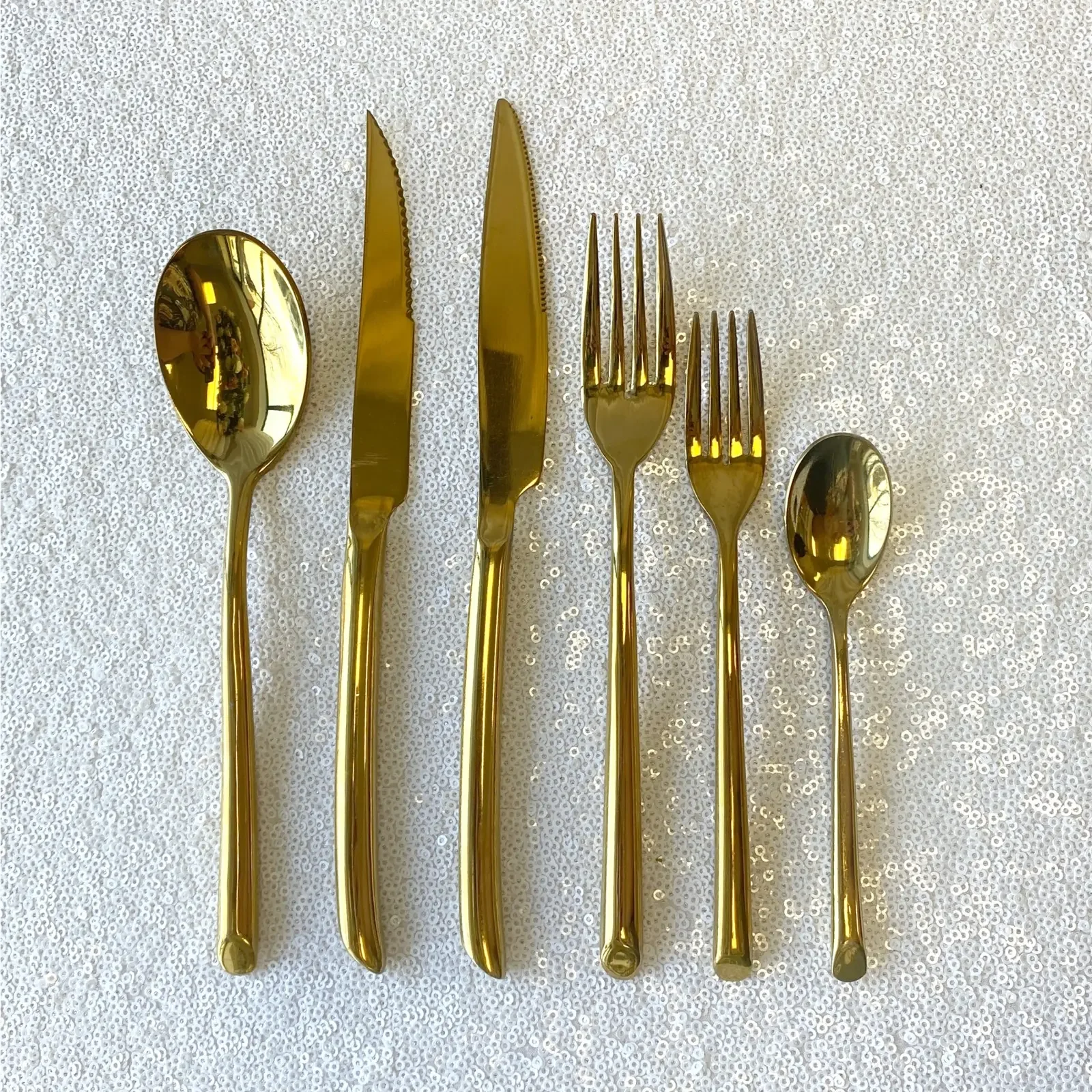 Gold Flatware